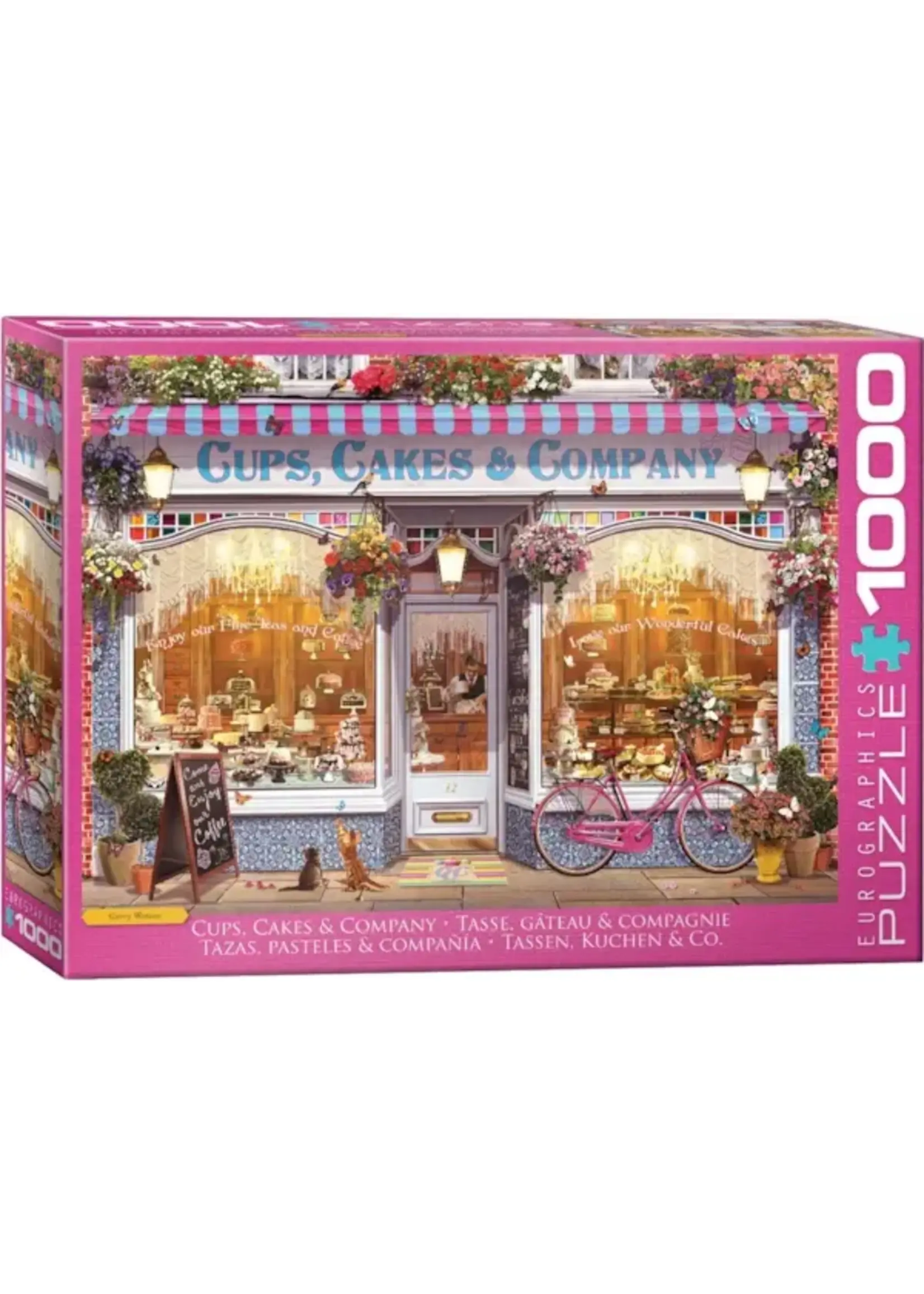 Eurographics EUR60005520 Cups Cakes & Company (Puzzle1000)