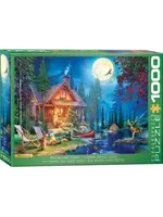 Eurographics EUR60006140 Moon Lake Cabin (Puzzle1000)