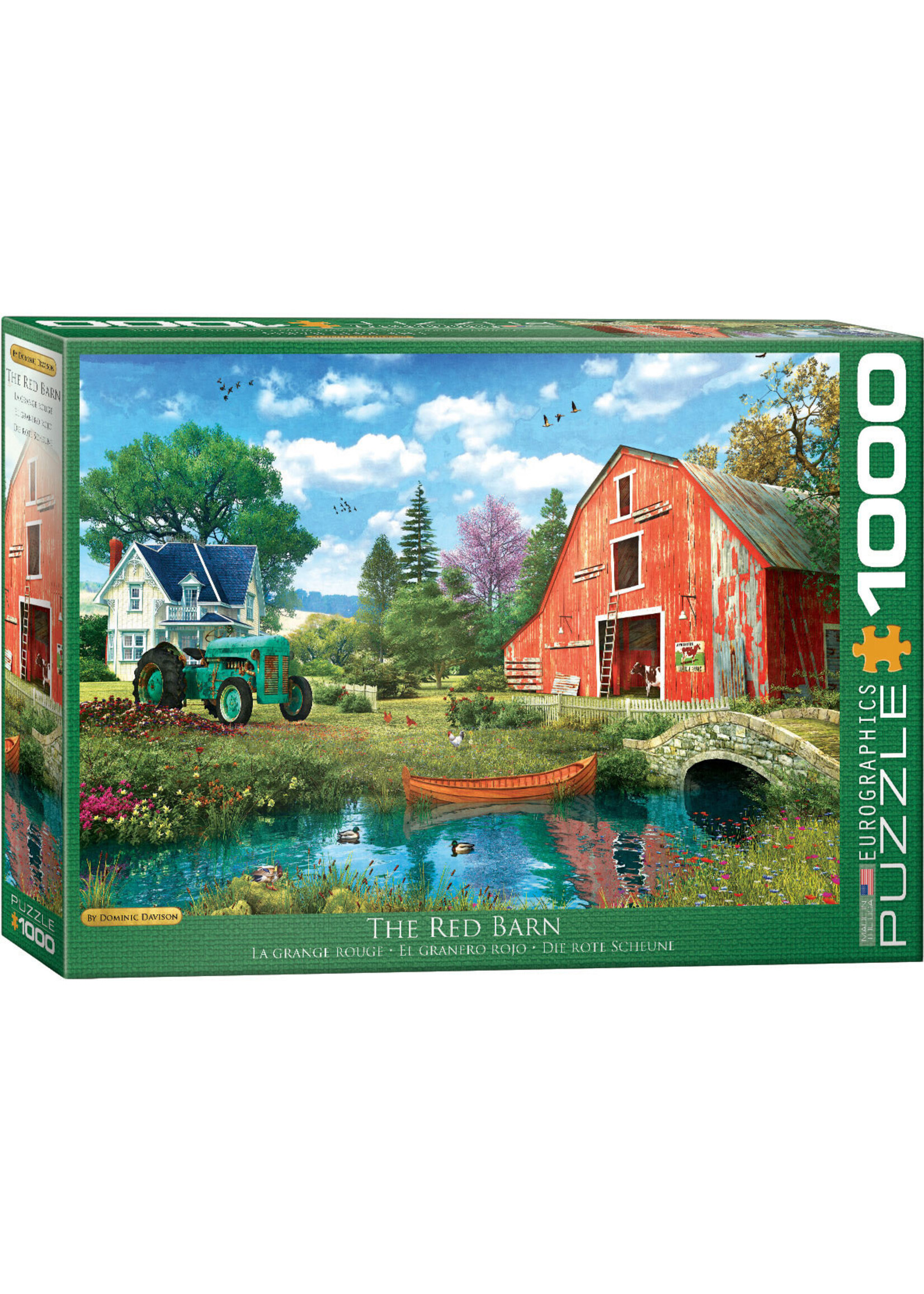 Eurographics EUR60005526 The Red Barn (Puzzle1000)