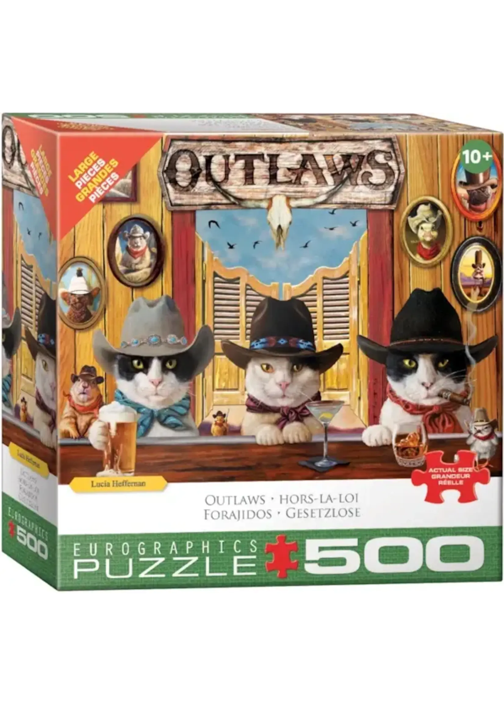 Eurographics EUR85006052 Outlaws (Puzzle500)