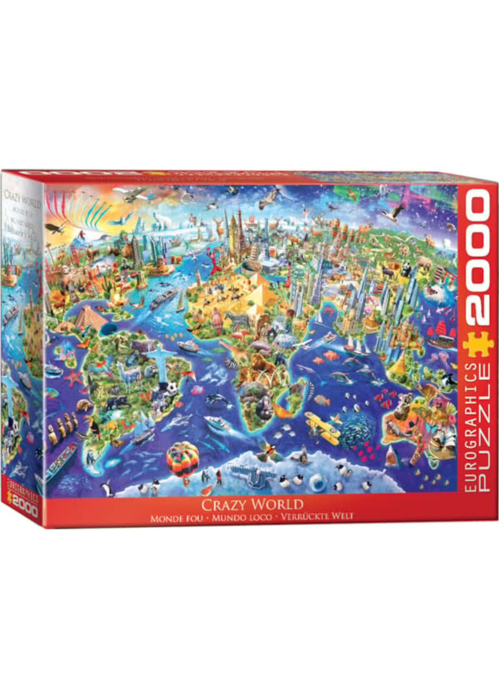 Eurographics EUR82205343 Crazy World (Puzzle2000)