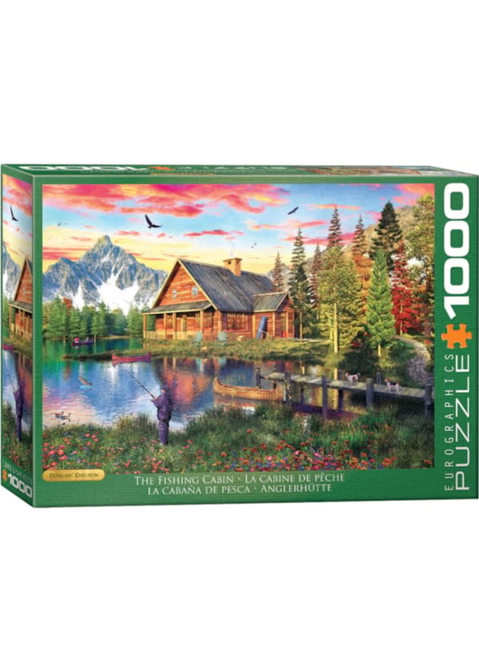 Eurographics EUR60005376 The Fishing Cabin (Puzzle1000)