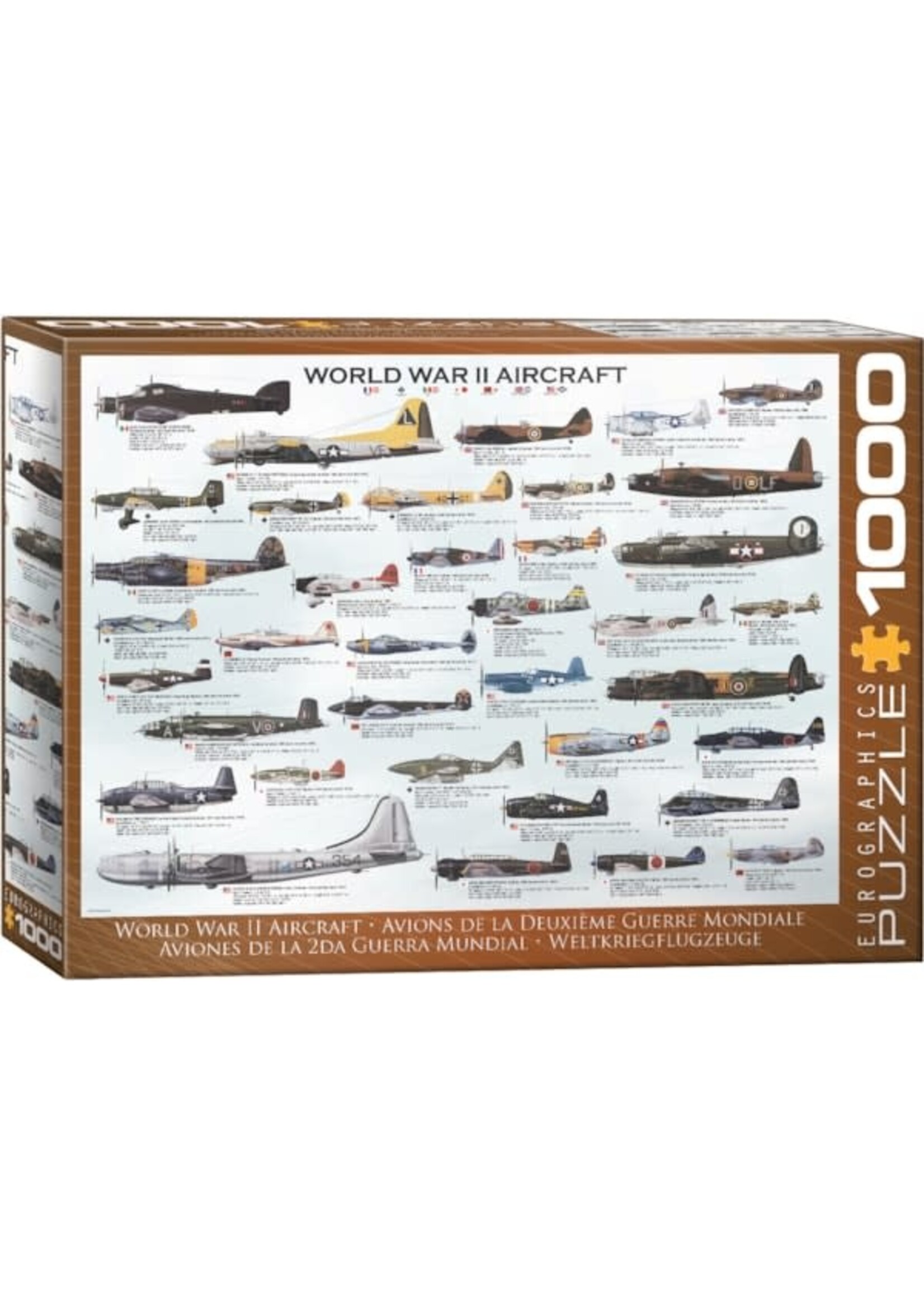 Eurographics EUR60000075 World War II Aircraft (Puzzle1000)
