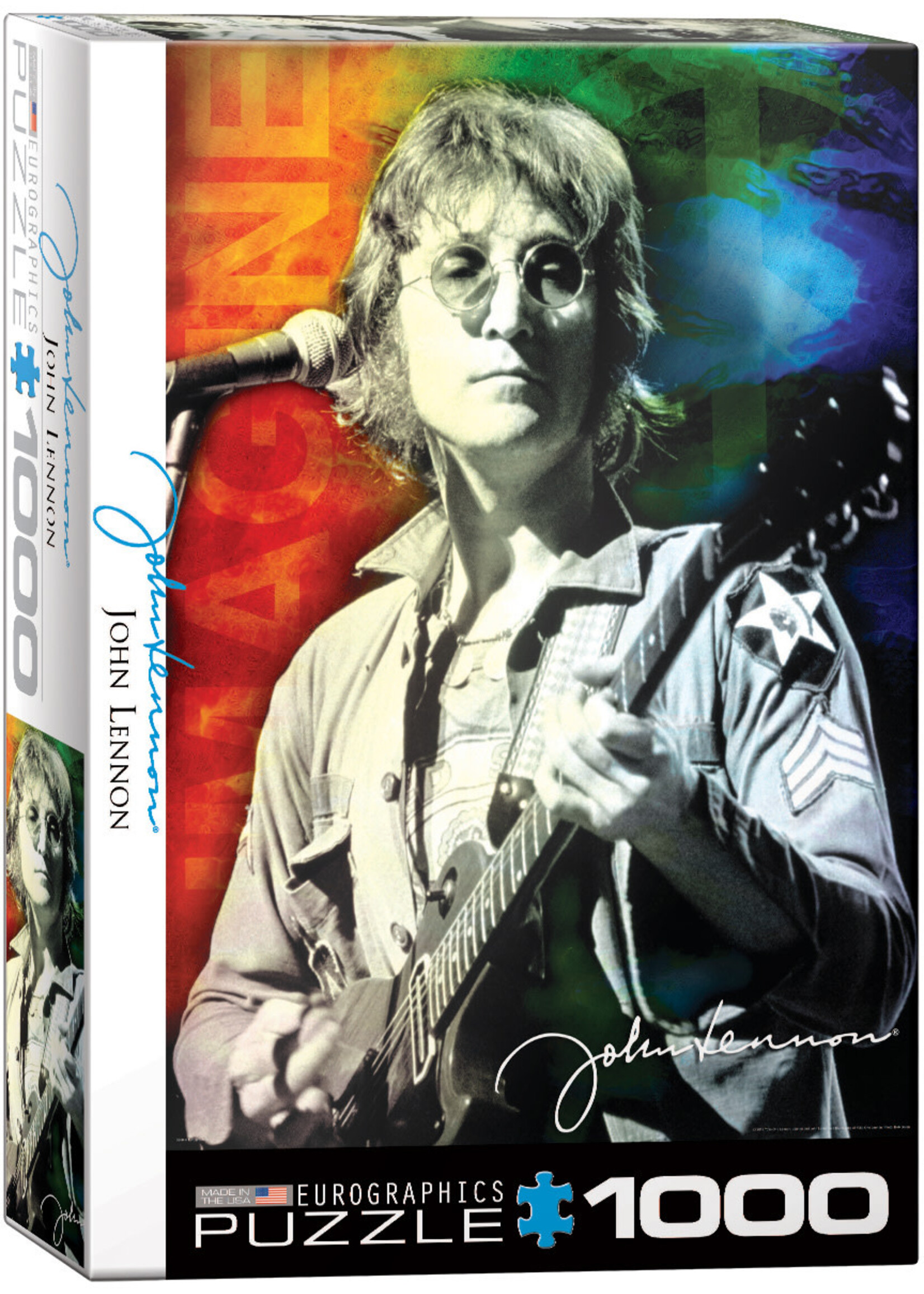 Eurographics EUR60000808 John Lennon Live in New York (Puzzle1000)