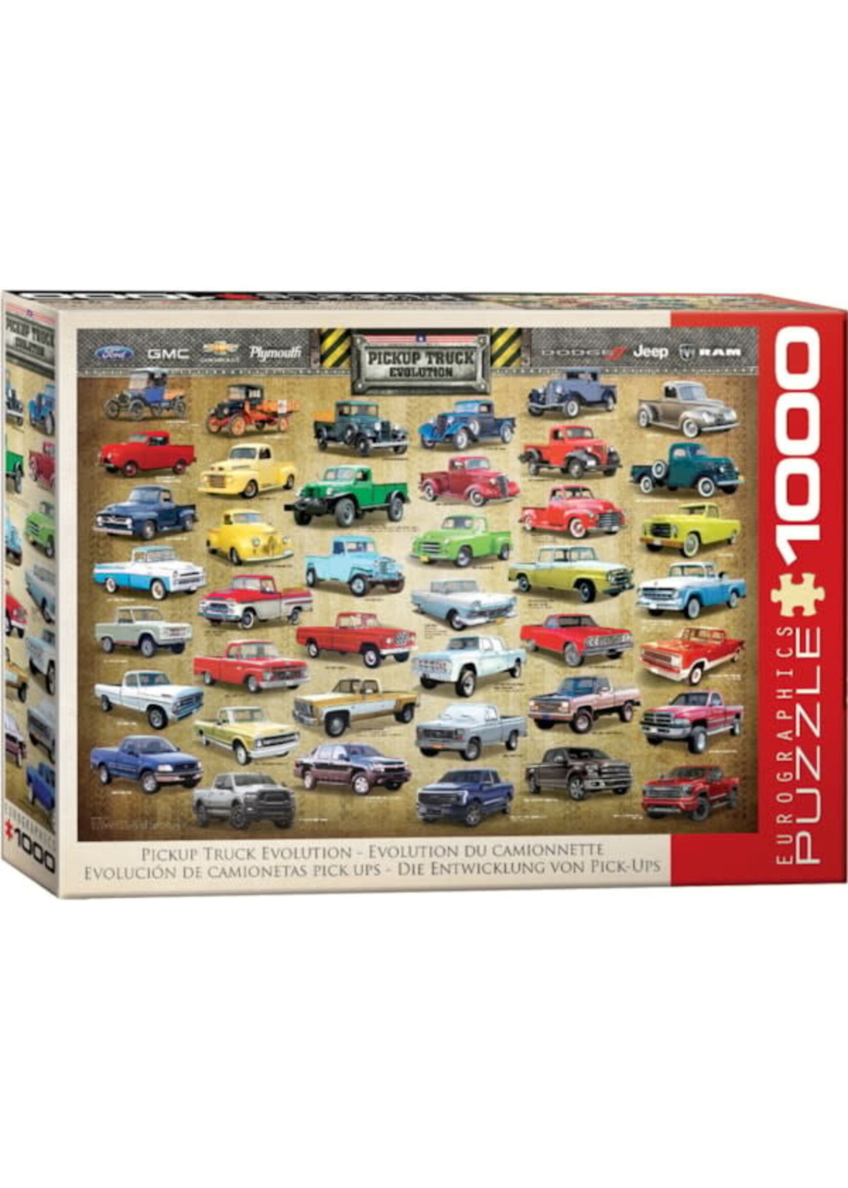 Eurographics EUR60000681 Pickup Truck Evolution (Puzzle1000)