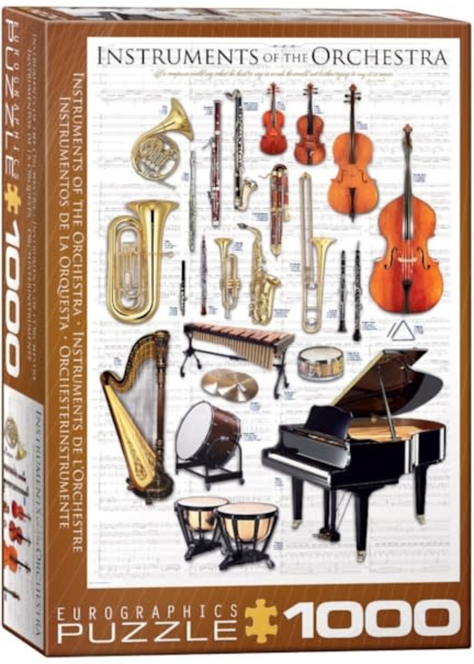 Eurographics EUR60001410 Instruments of the Orchestra (Puzzle1000)