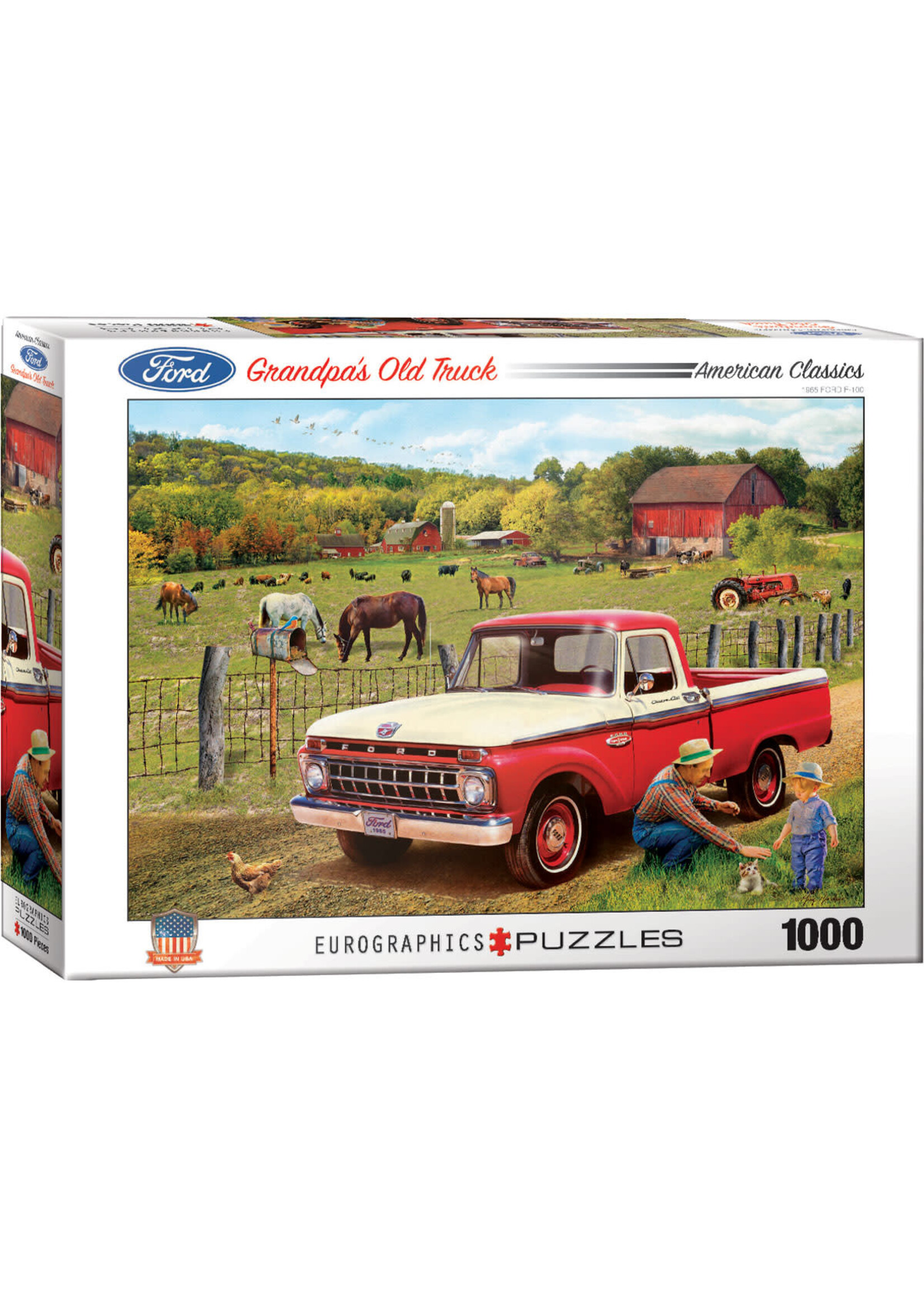 Eurographics EUR60005467 Grandpa's Old Truck (Puzzle1000)