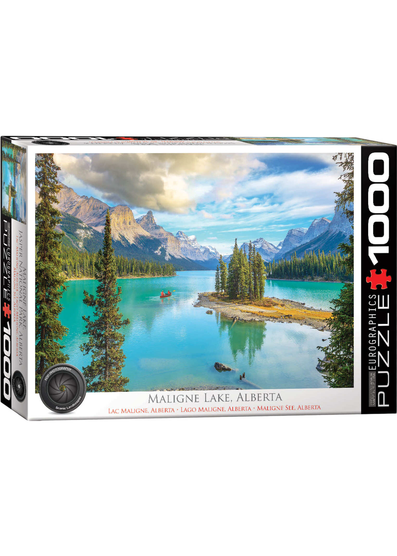 Eurographics EUR60005430 Malign Lake Alberta (Puzzle1000)