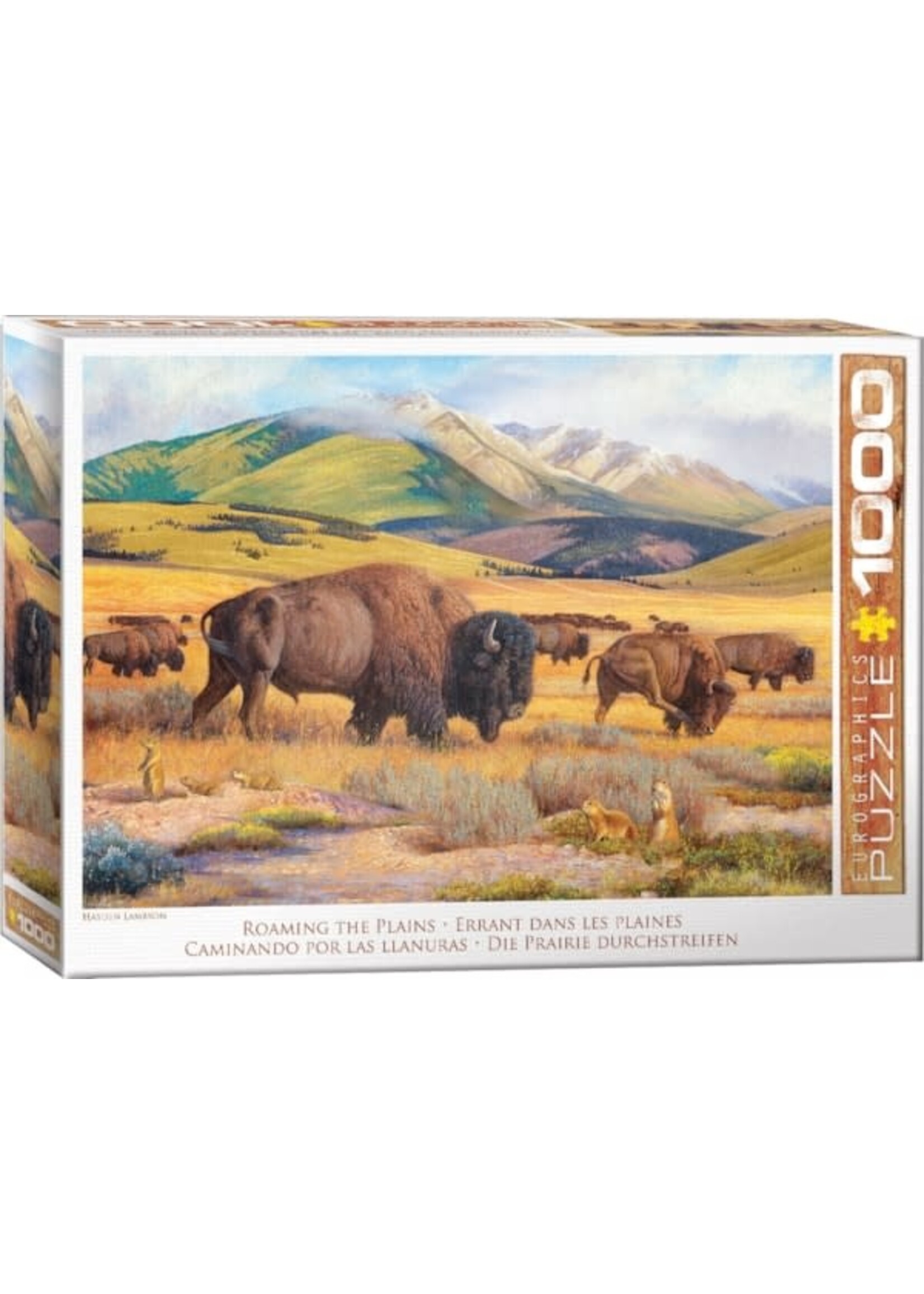 Eurographics EUR60005874 Roaming the Plains (Puzzle1000)