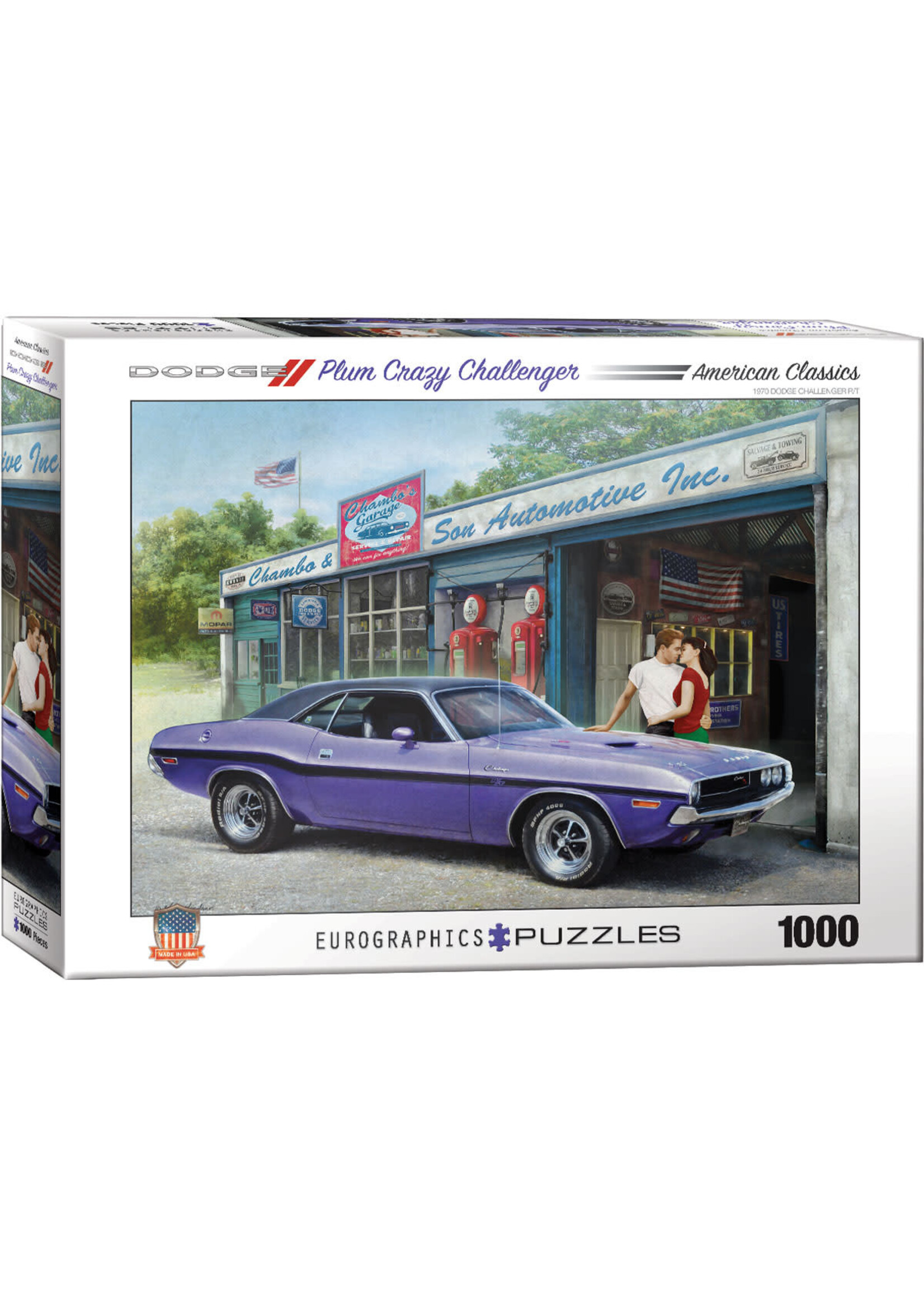 Eurographics EUR60000985 Plum Crazy Challenger (Puzzle1000)