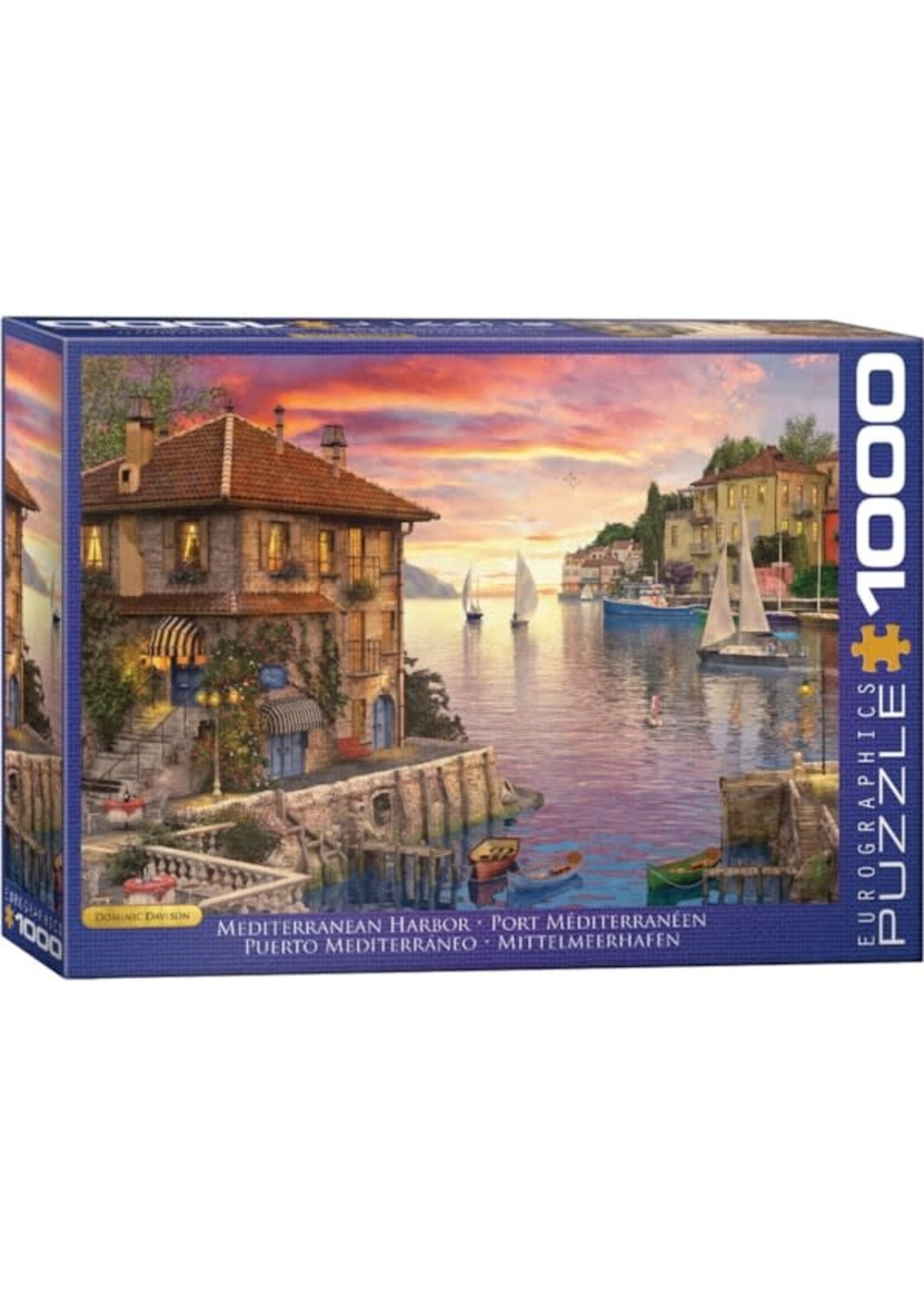Eurographics EUR60000962 Mediterranean Harbor (Puzzle1000)