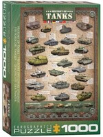Eurographics EUR60000381 History of Tanks (Puzzle1000)