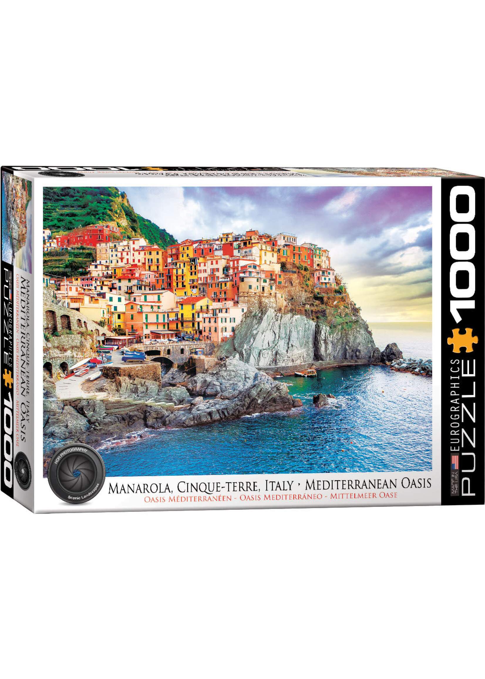 Eurographics EUR60000786 Manarola Cinque Terre Italy (Puzzle1000)