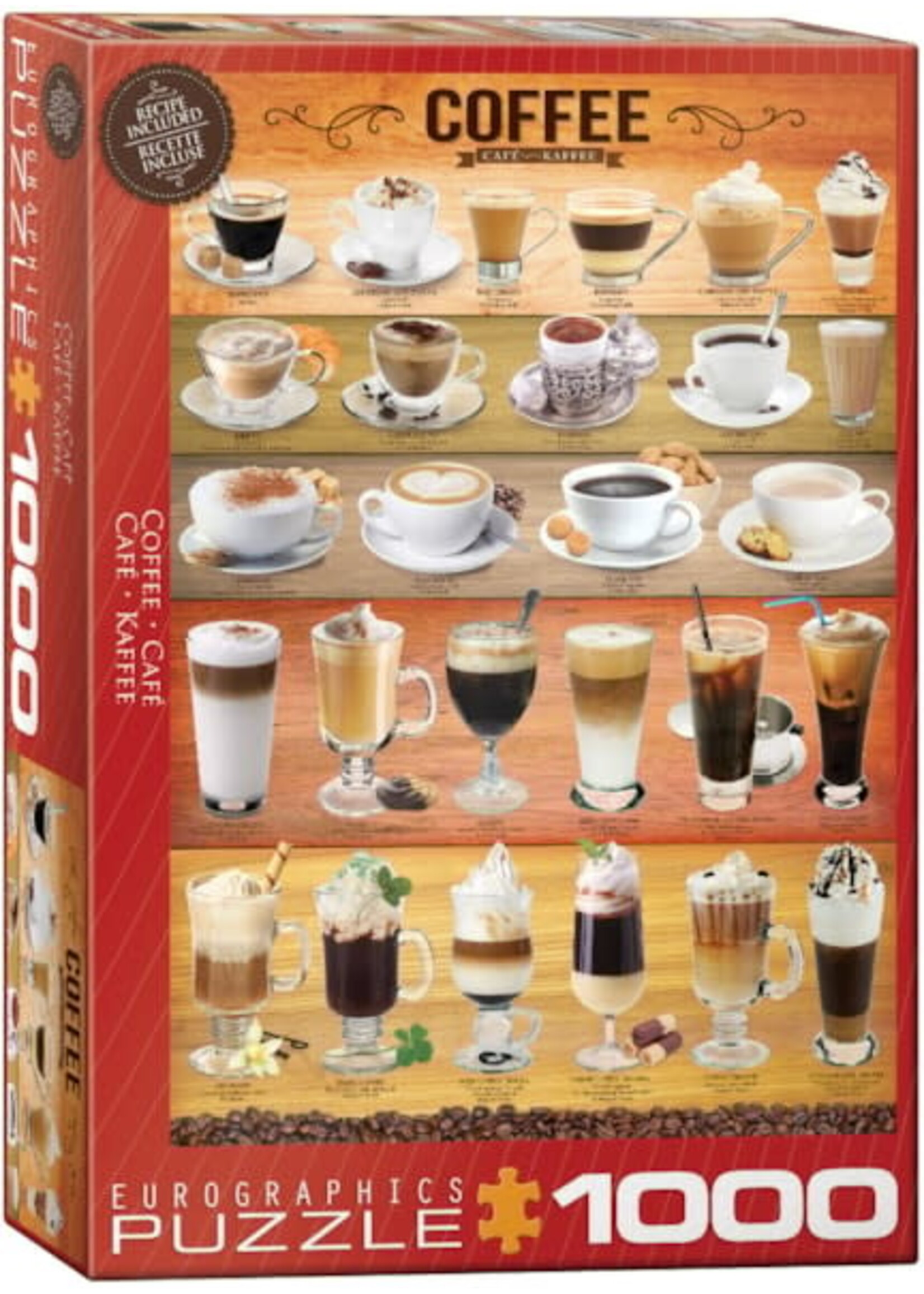 Eurographics EUR60000589 Coffee (Puzzle1000)