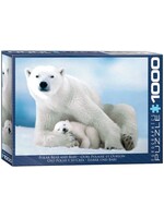 Eurographics EUR60001198 Polar Bear & Baby (Puzzle1000)