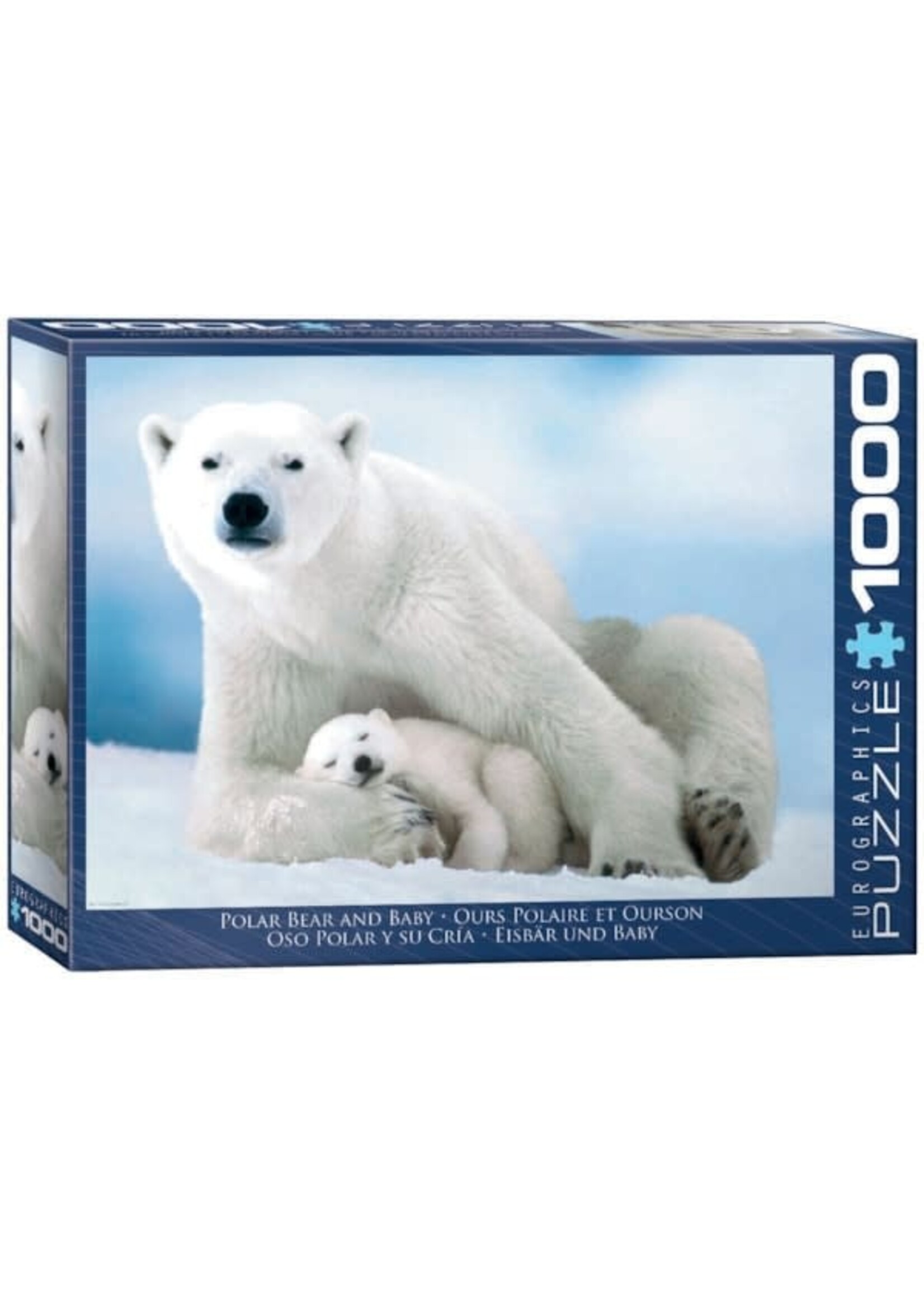 Eurographics EUR60001198 Polar Bear & Baby (Puzzle1000)