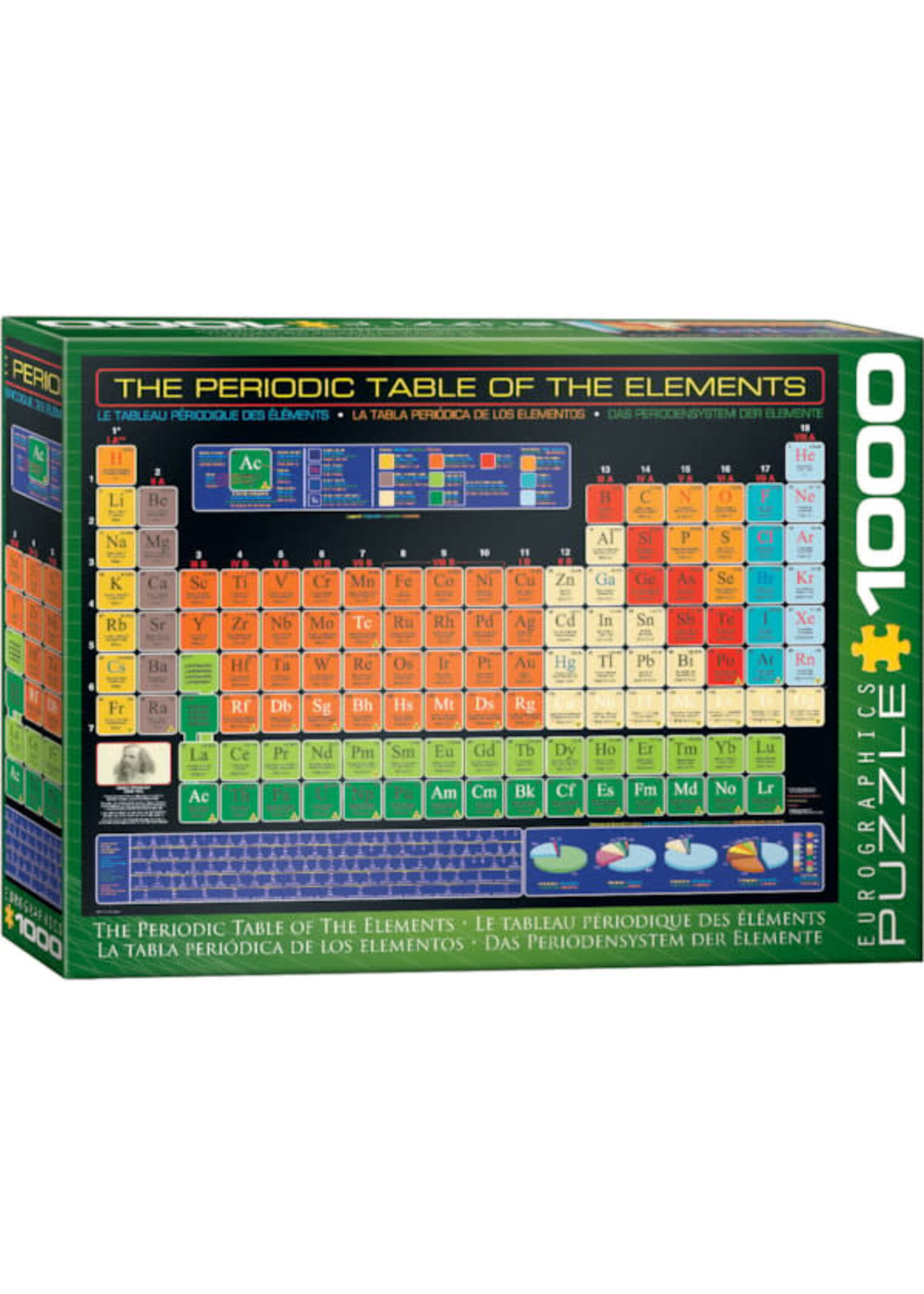 Eurographics EUR60001001 The Periodic Table of the Elements (Puzzle1000)