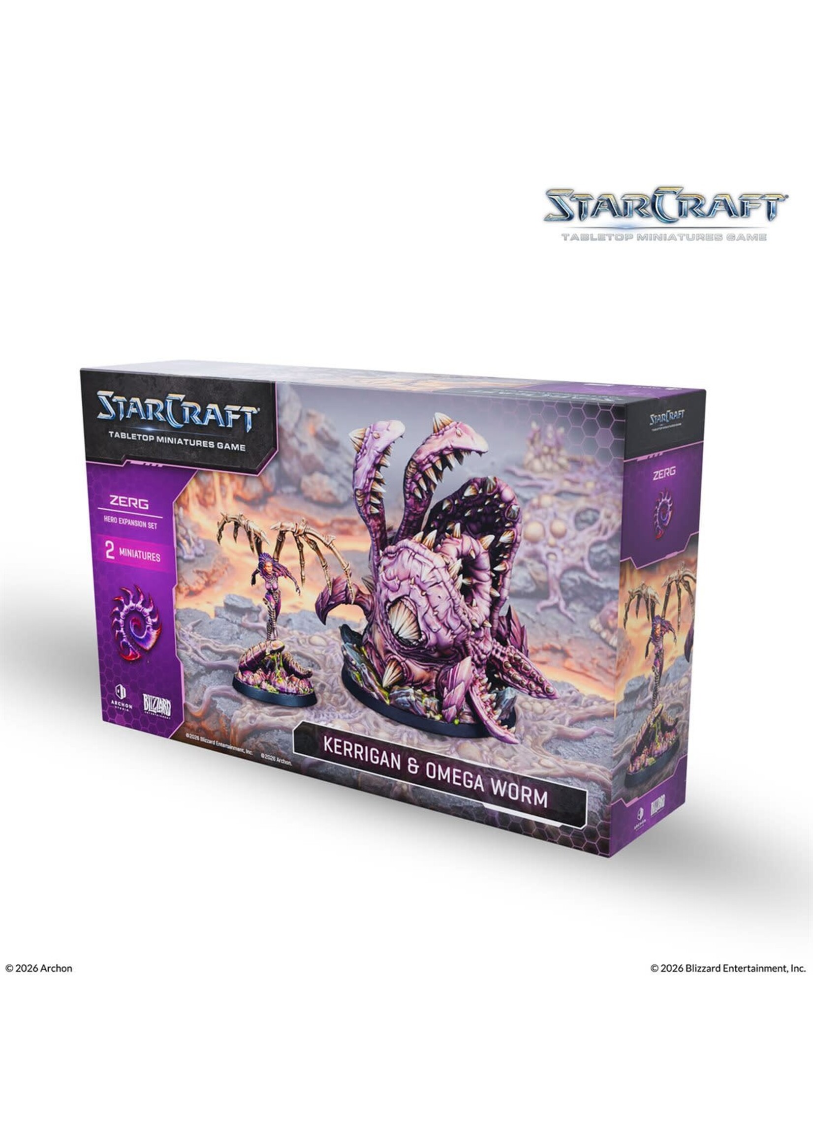 Starcraft Zerg Kerrigan And Omega Worm