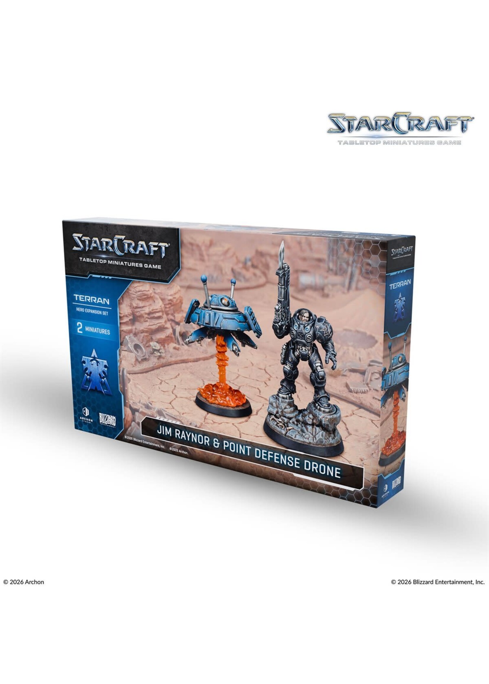 Starcraft Terran Jim Raynor And Point Defense Drone