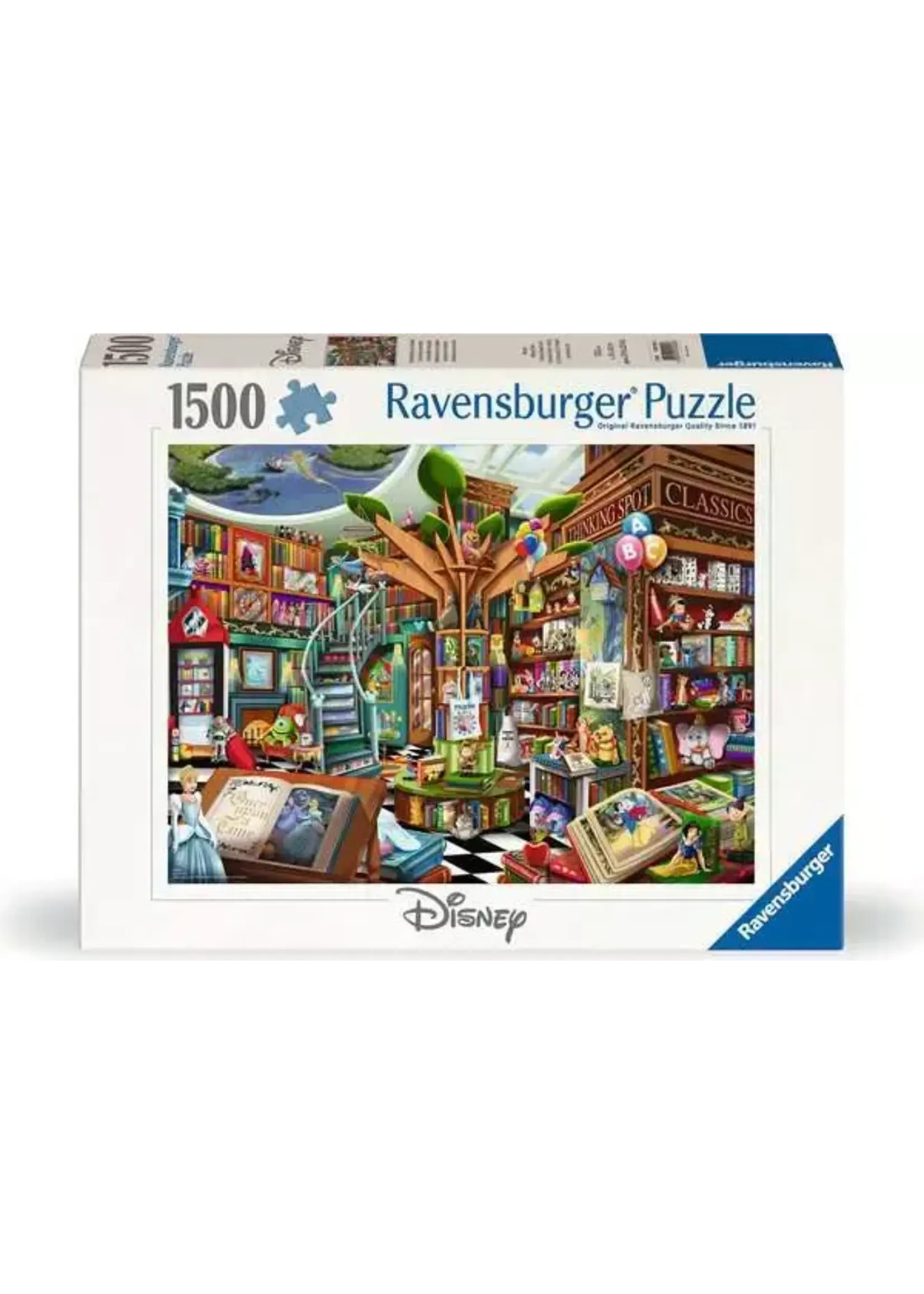 Ravensburger RAV12001582 Magical Disney Bookstore of Wonders (Puzzle1500)
