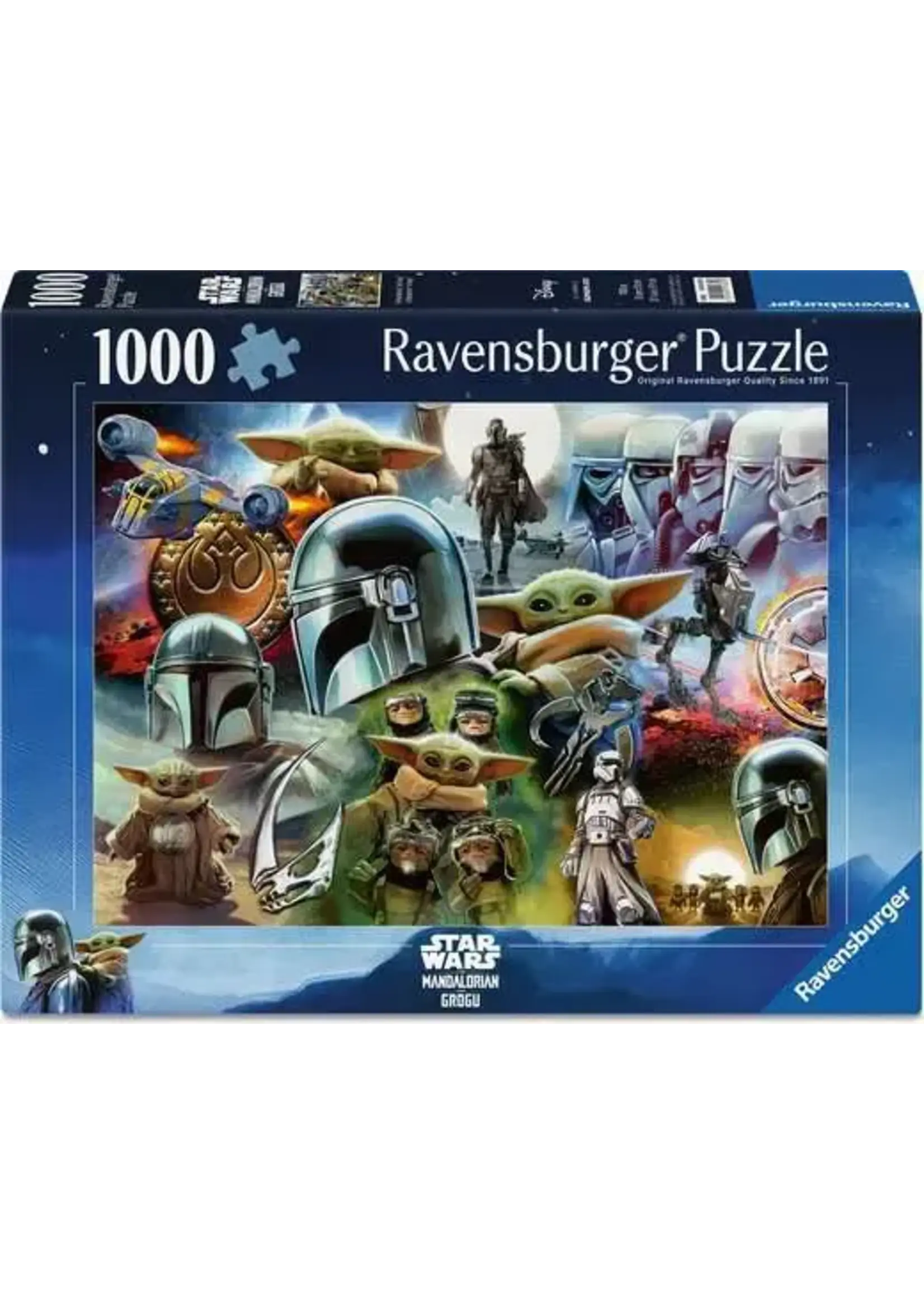 Ravensburger RAV12001830 Star Wars Mandalorian and Grogu (Puzzle1000)