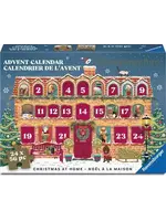 Ravensburger RAV12002014 Christmas at Home Puzzle Advent Calendar (Puzzle 24x54)