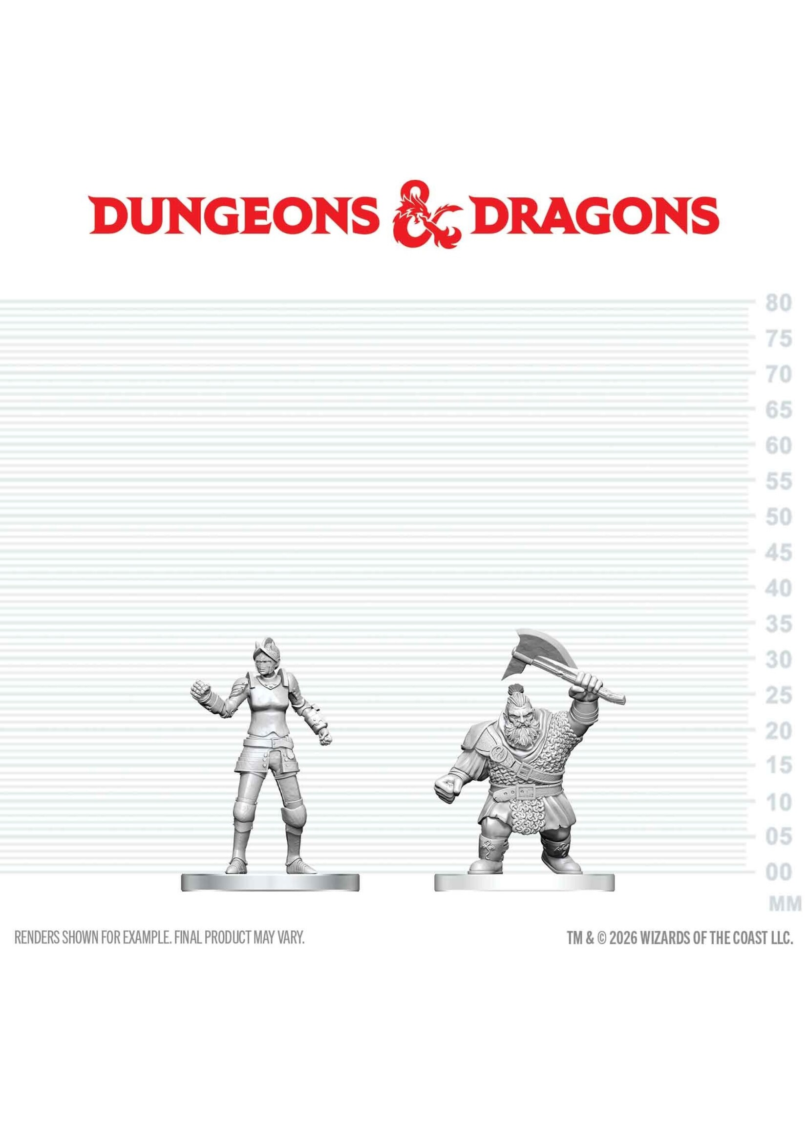 WizKids WK90891 DND Cultist Of & Dwarf Zhentilar Soldier WV29