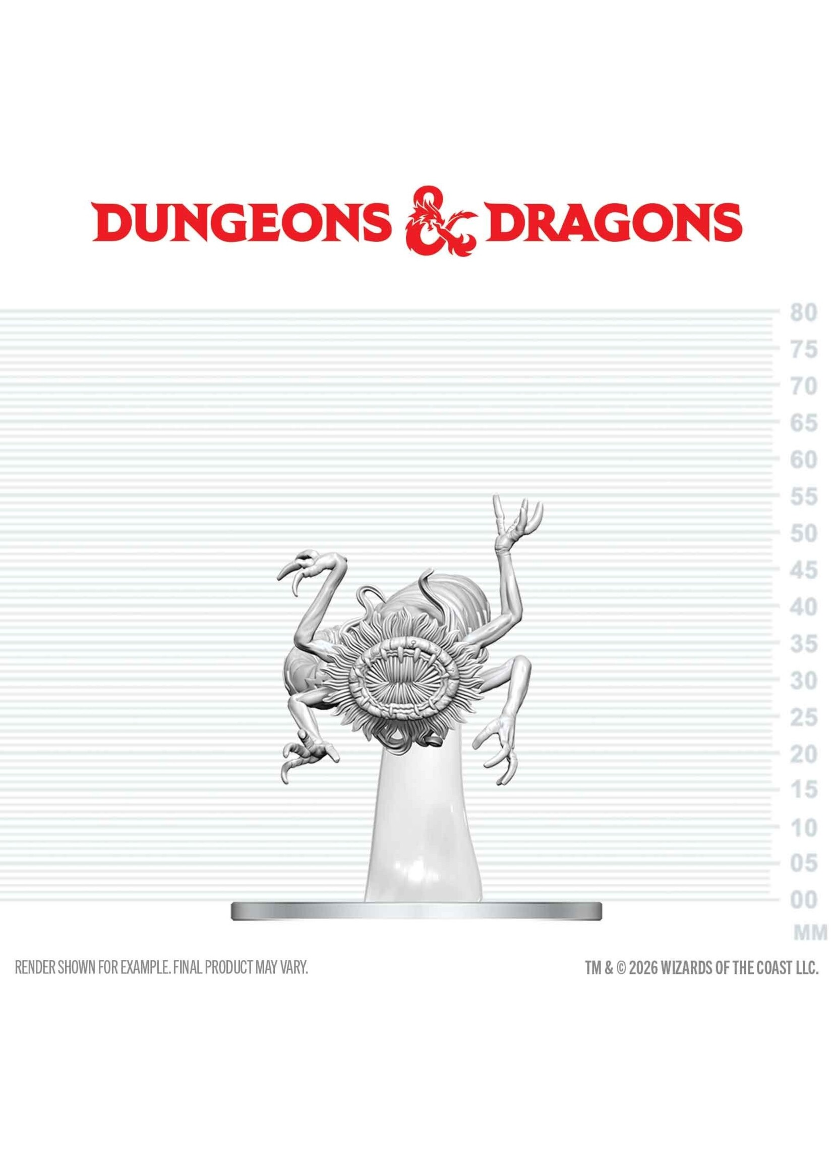 WizKids WK90902 DND Unpainted Minis WV29 Phaerimm Agent