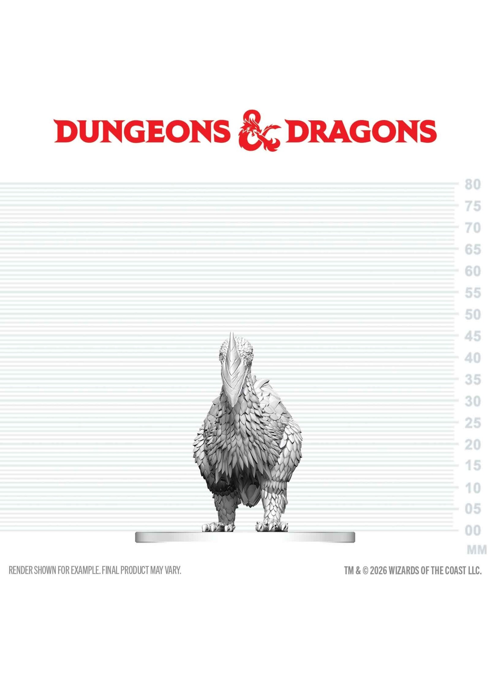 WK90895 DND Unpainted Minis WV29 Axe Beak