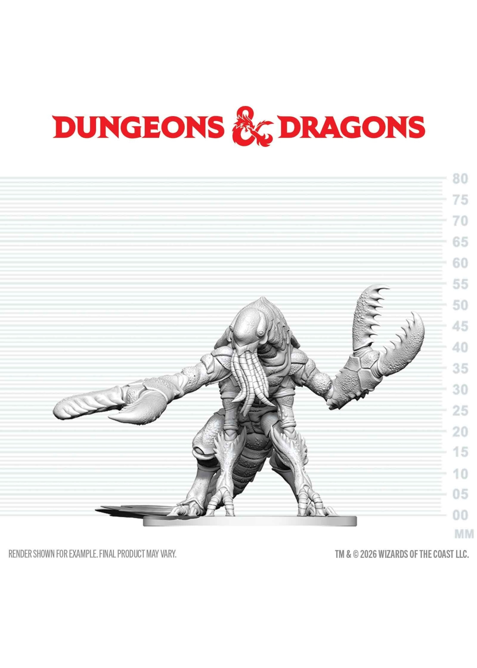 WK90900 DND Unpainted Minis WV29 Chuul