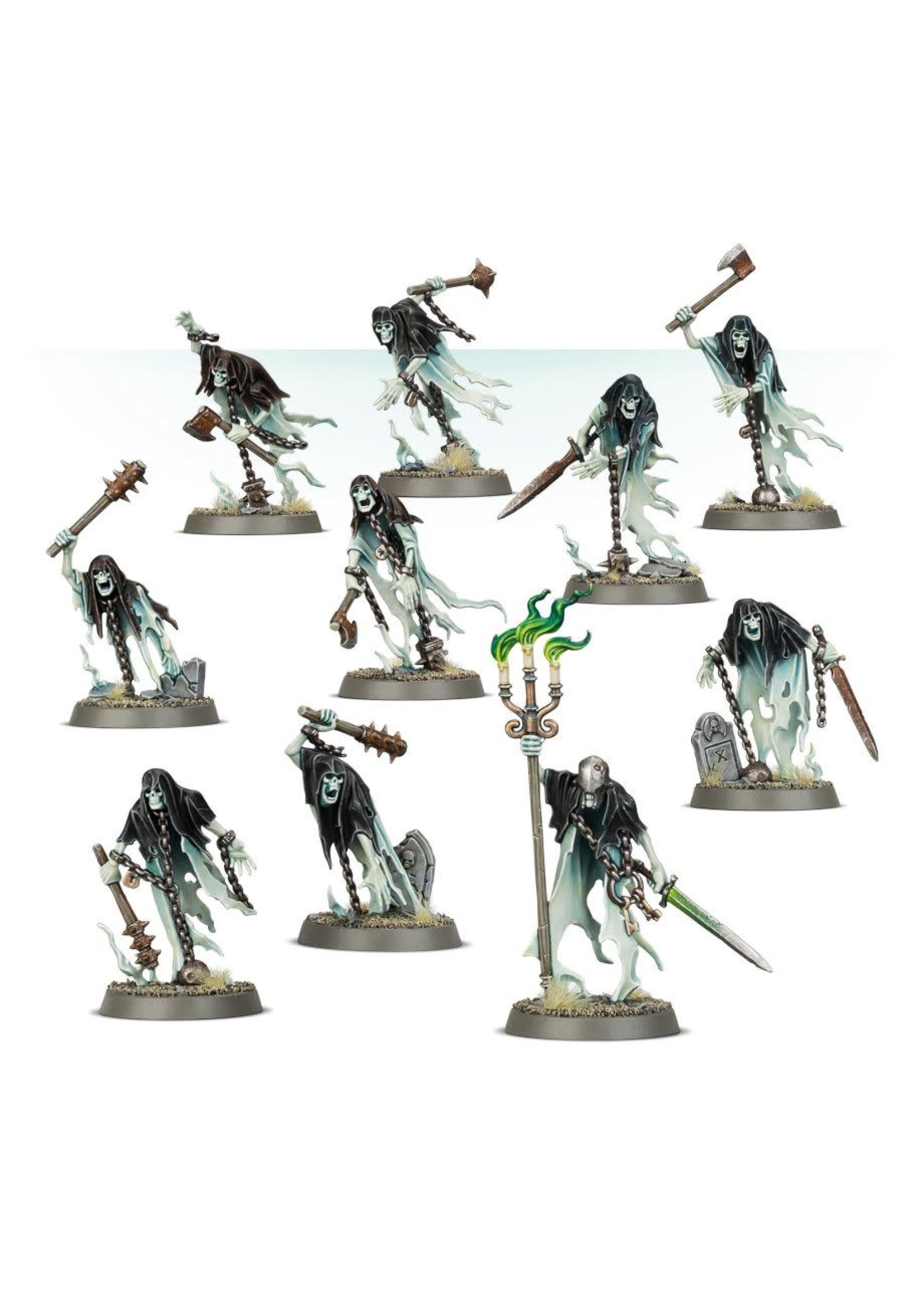 AoS Nighthaunt Chainrasp Hordes Easy to Build