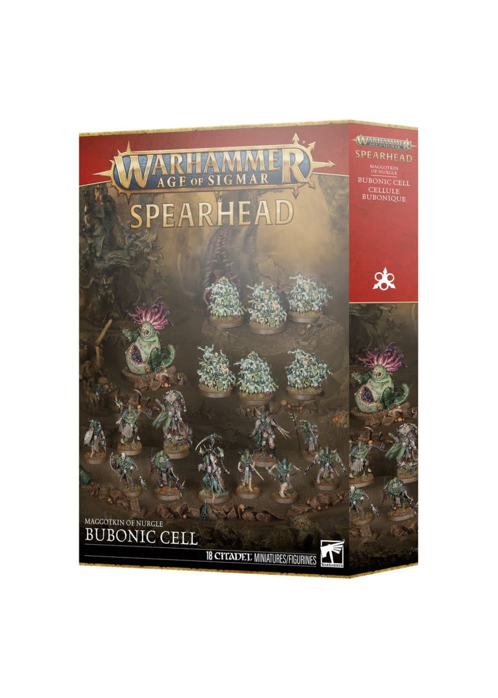 AoS Maggotkin of Nurgle Bubonic Cell Spearhead
