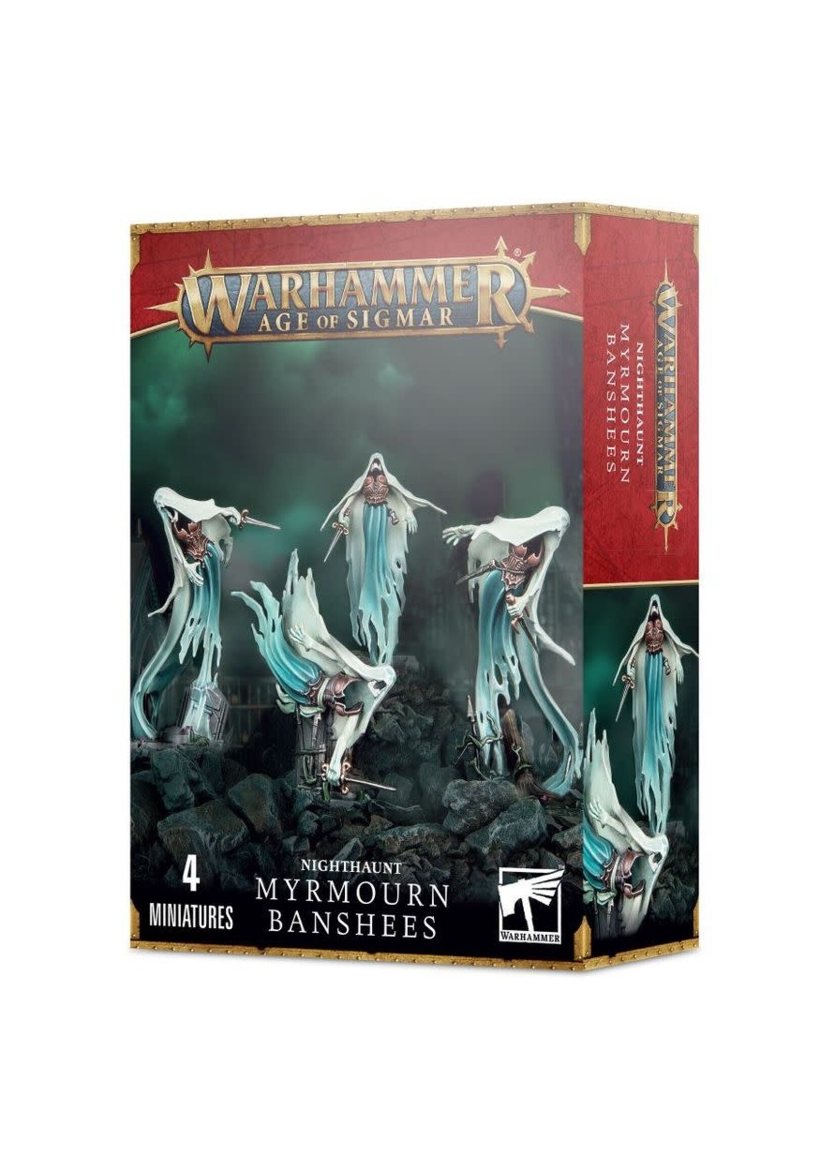AoS Nighthaunt Myrmourn Banshees Easy to Build