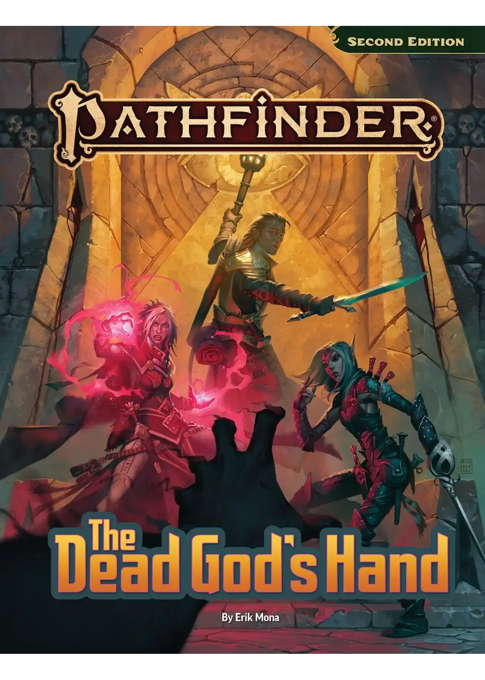 Paizo PF2E Module The Dead God's Hand Hard Cover