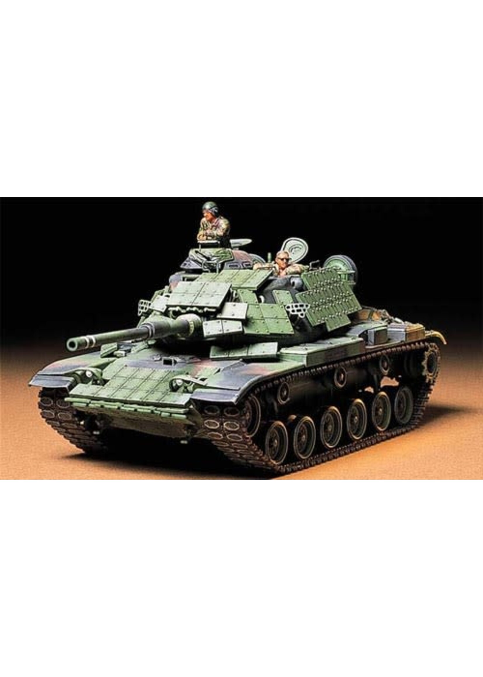 Tamiya TAM35157 US M60A1 Patton MBT w/Reactive Armor (1/48)