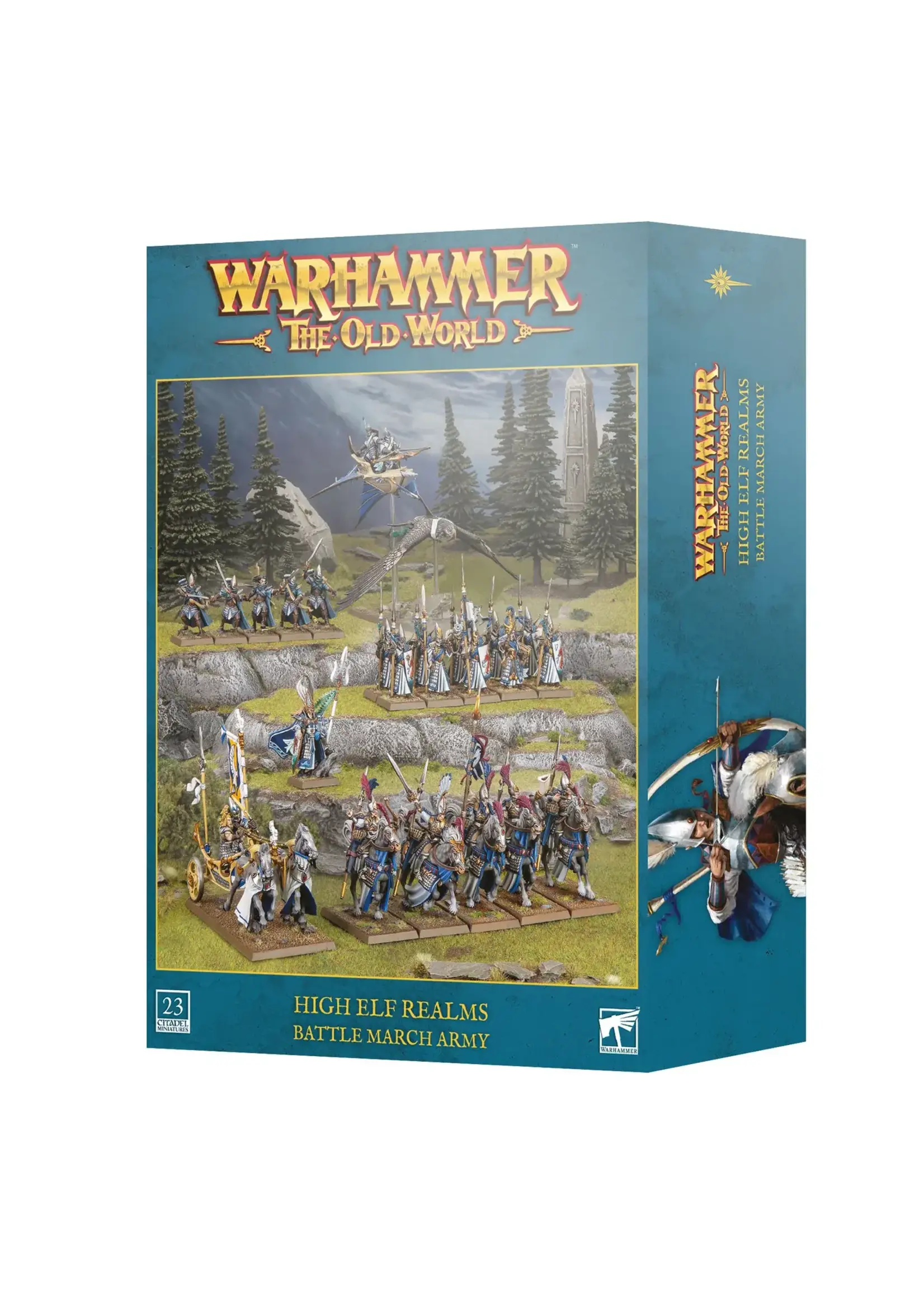 Old World - High Elf Realms - Battle March Army