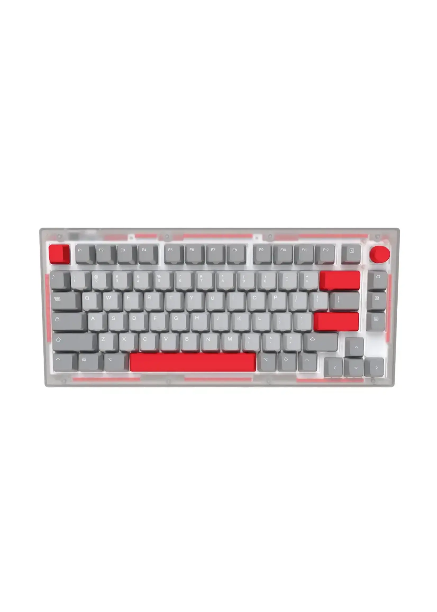 ONEofZERO Si75-HE Hall-Effect Keyboard - Red