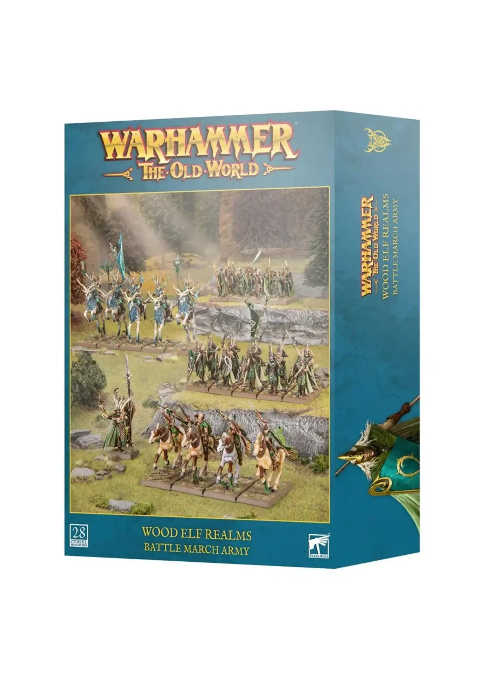 Old World Wood Elf Realms Battle March Army