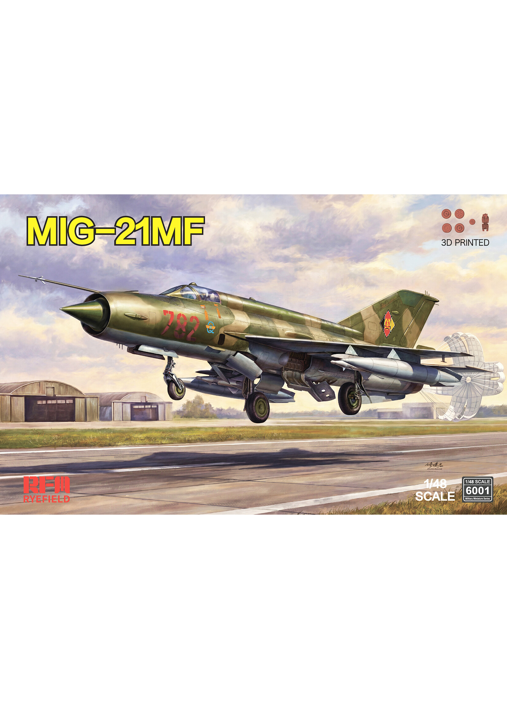 Rye Field Model RFMRM6001 MIG-21MF Fishbed J (1/48)