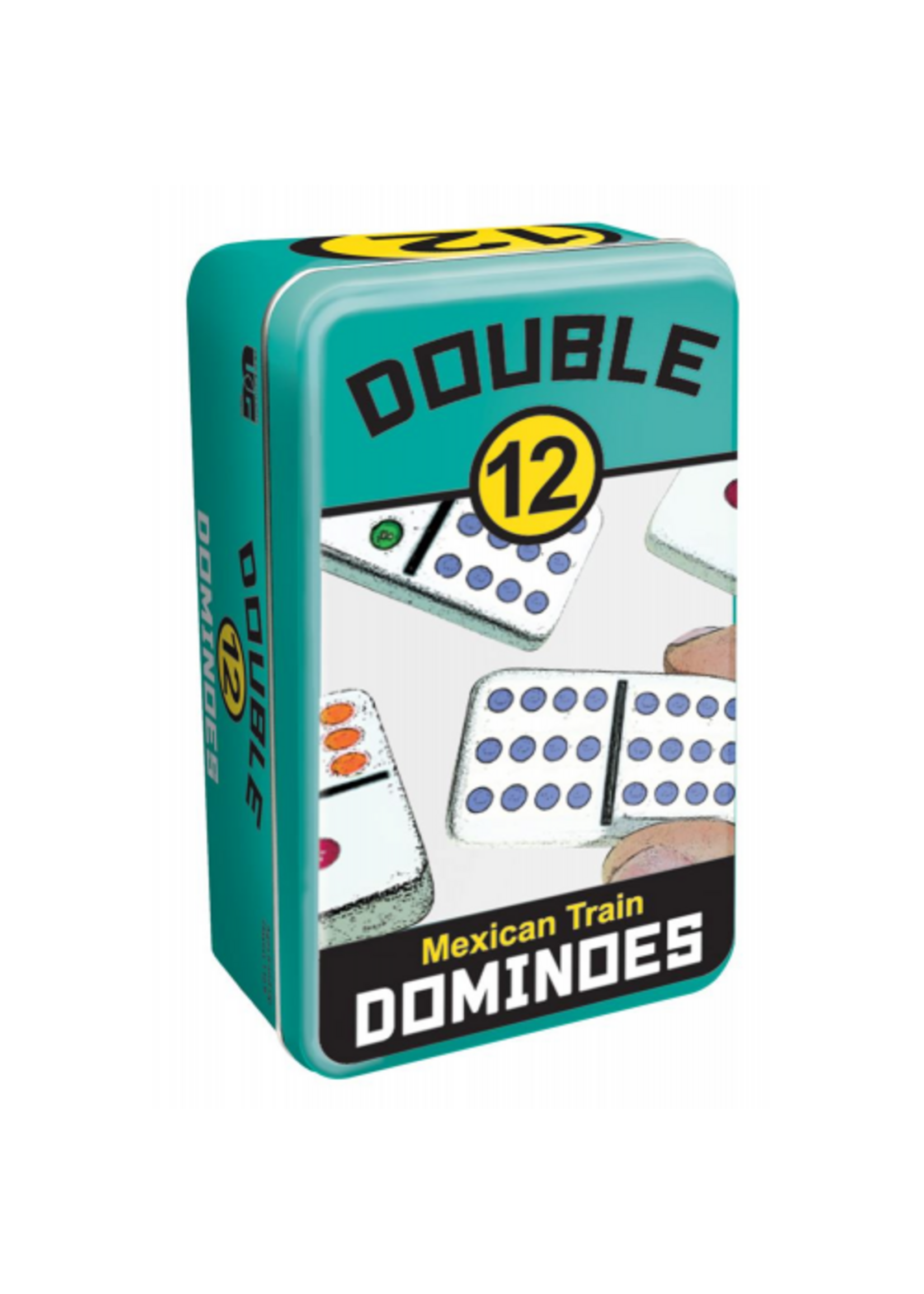 Dominoes Mexican Train Double 12 Color Dot