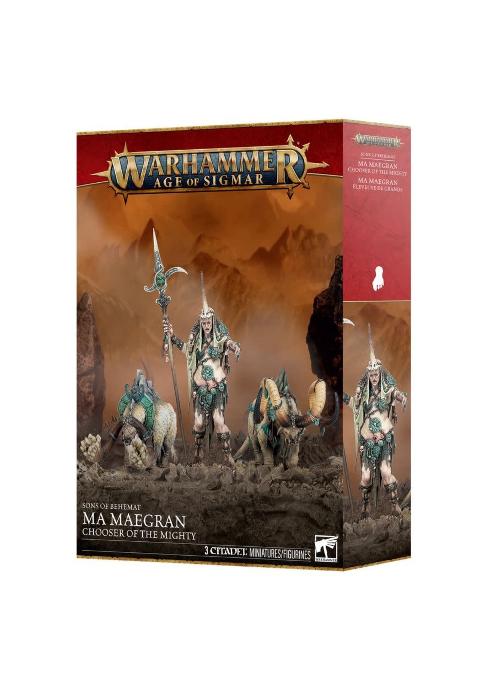 AoS Sons of Behemet Ma Maegran Chooser of the Mighty