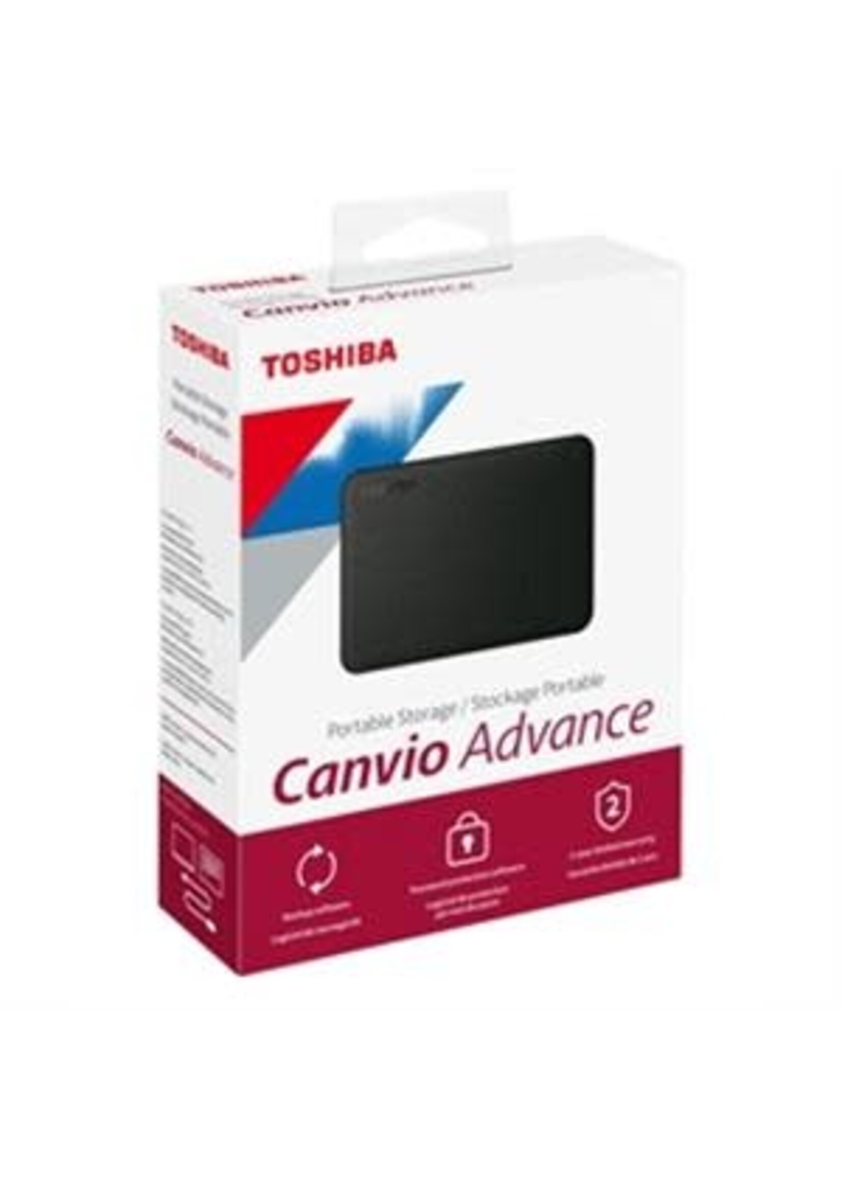 Toshiba Toshiba HD HDTCA20XK3AA 2TB USB 3.0 Canvio Advance Portable HD Black Retail