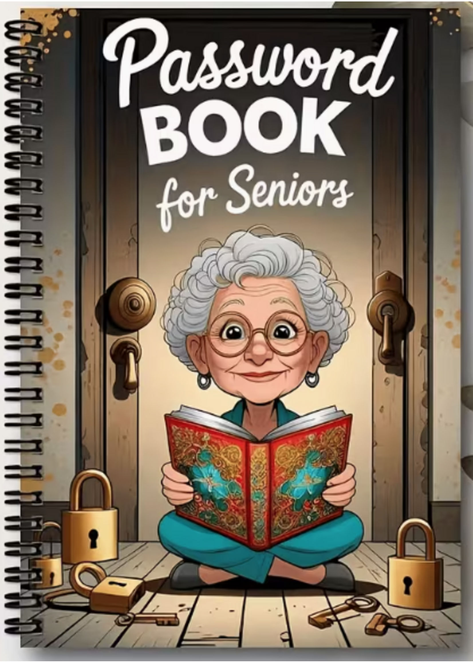 Password Book for Seniors