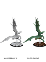 WizKids WK73684 DND Young Green Dragon WV8