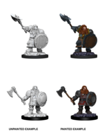 WizKids WK90004 DND Dwarf Male Fighter WV11