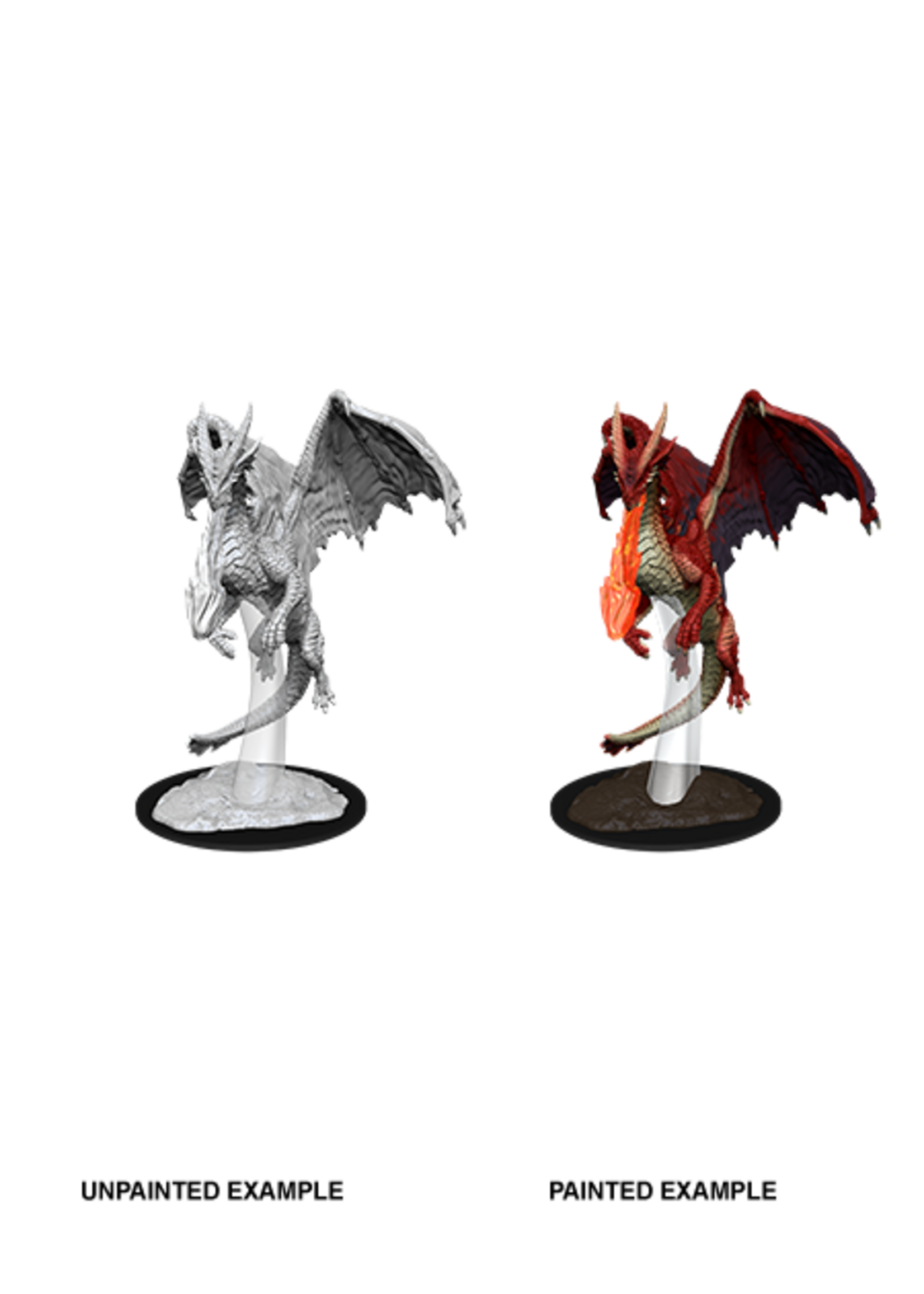 WizKids WK90035 DND Young Red Dragon WV11