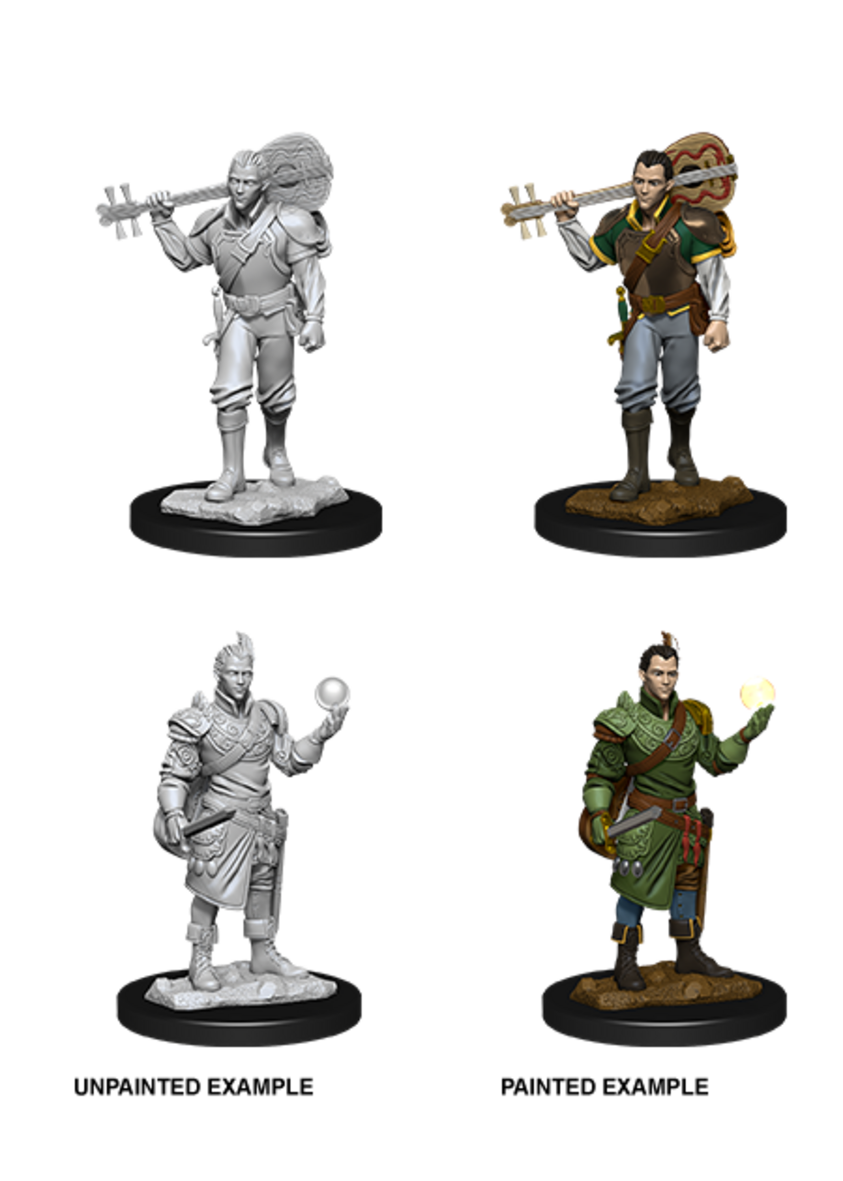 WizKids WK90055 DND Half-Elf Male Bard WV12