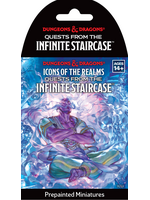 WizKids DND Icons Quests from the Infinite Staircase Miniatures Booster (4 prepainted miniatures)