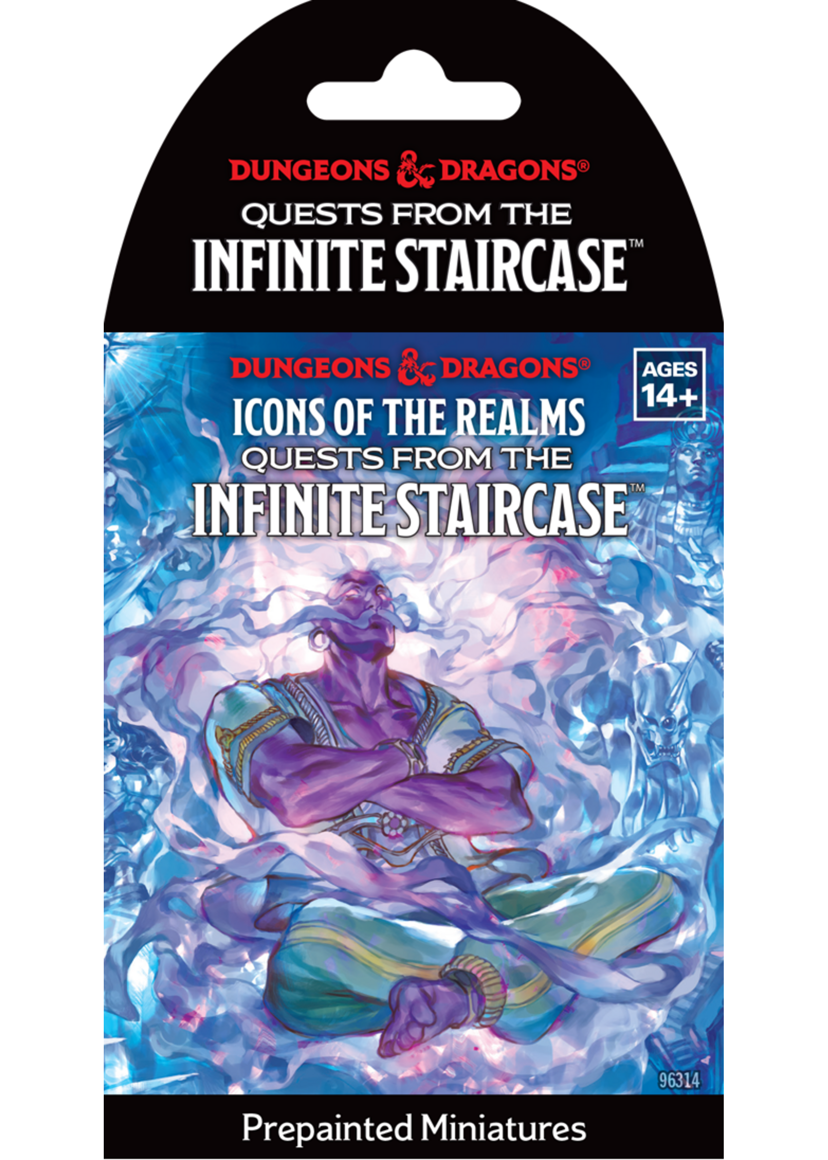WizKids DND Icons Quests from the Infinite Staircase Miniatures Booster (4 prepainted miniatures)