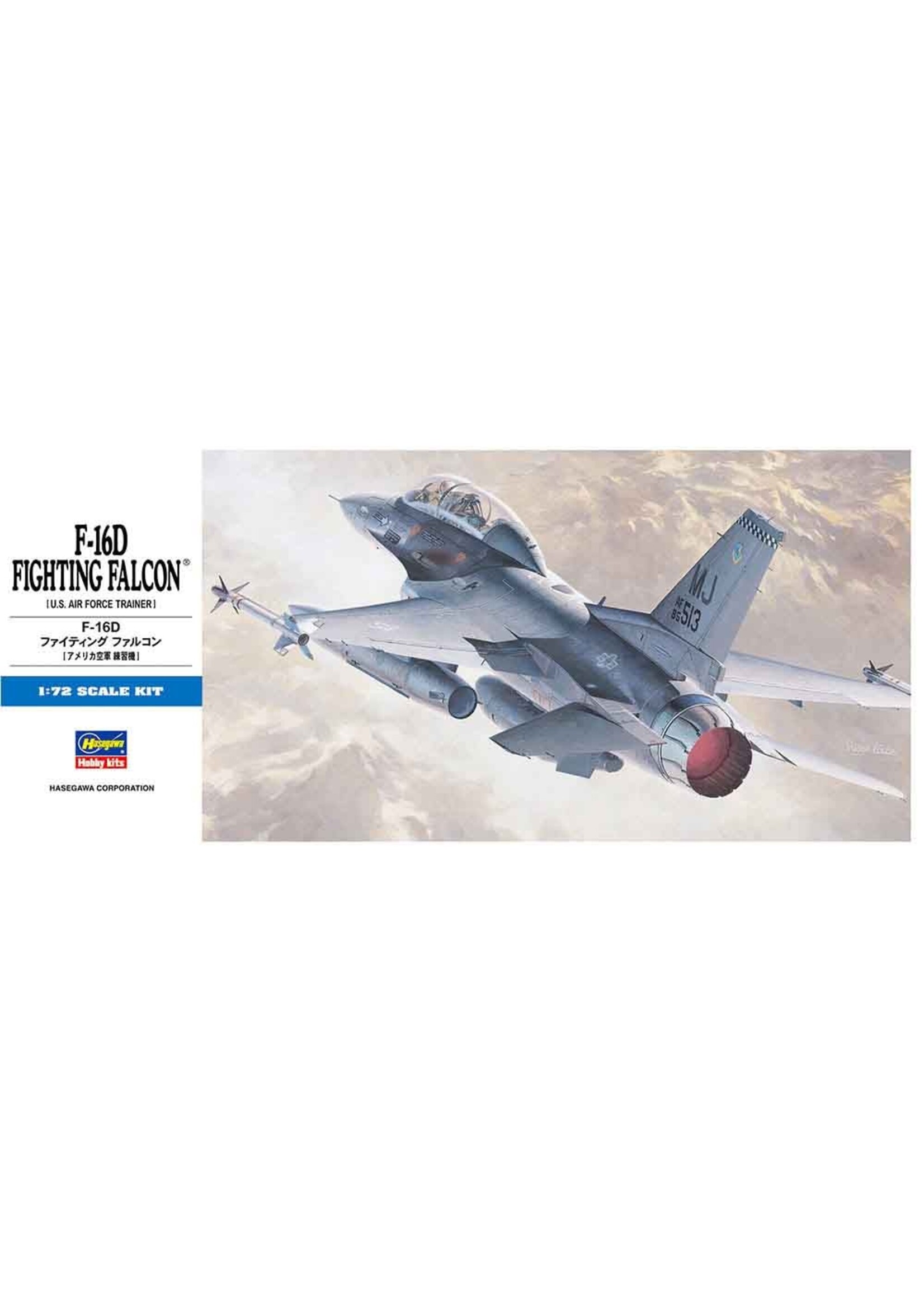 Hasegawa HAS01445 F-16D Fighting Falcon (1/72)